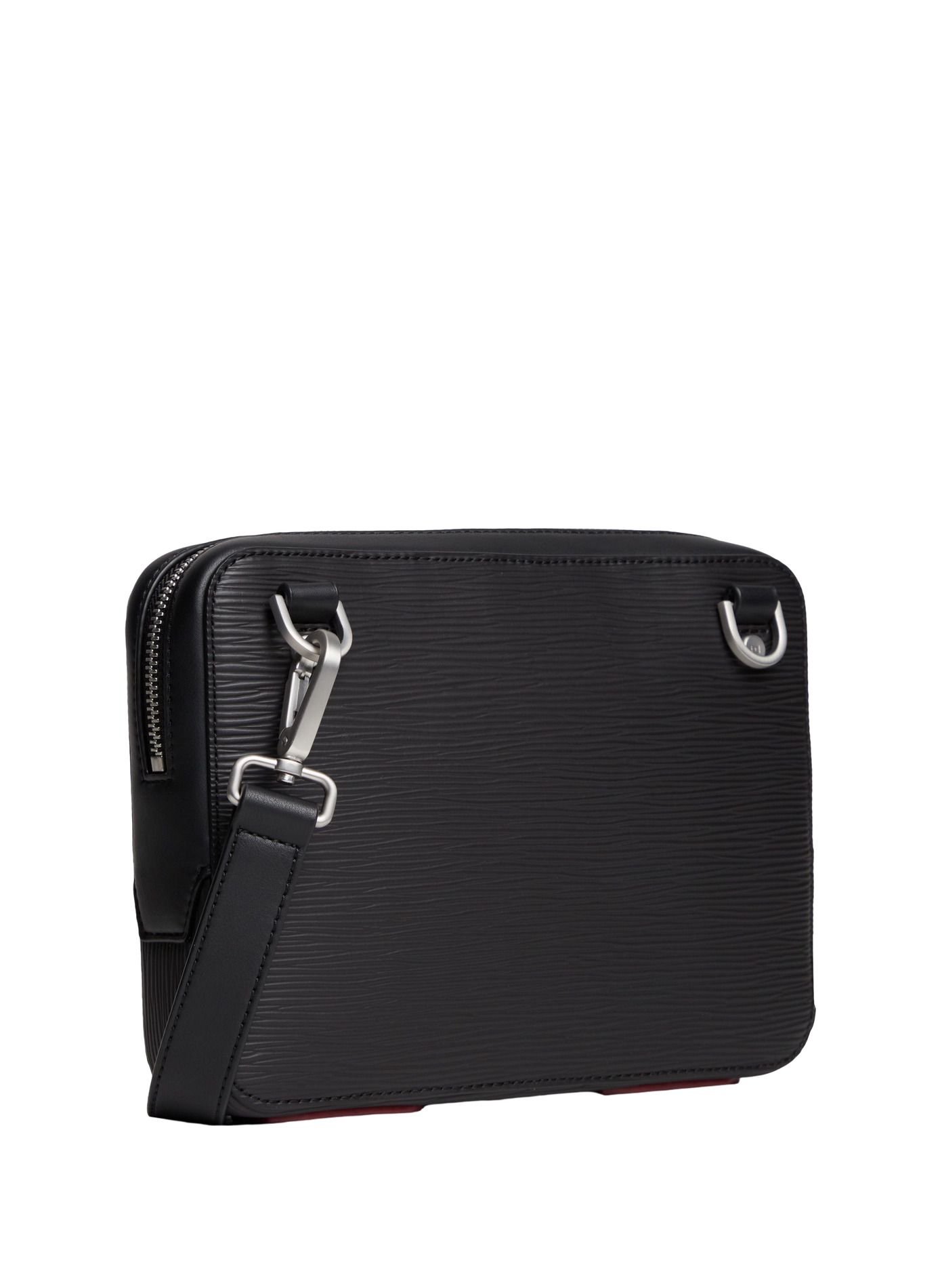Plain zip pouch TOMMY HILFIGER Black