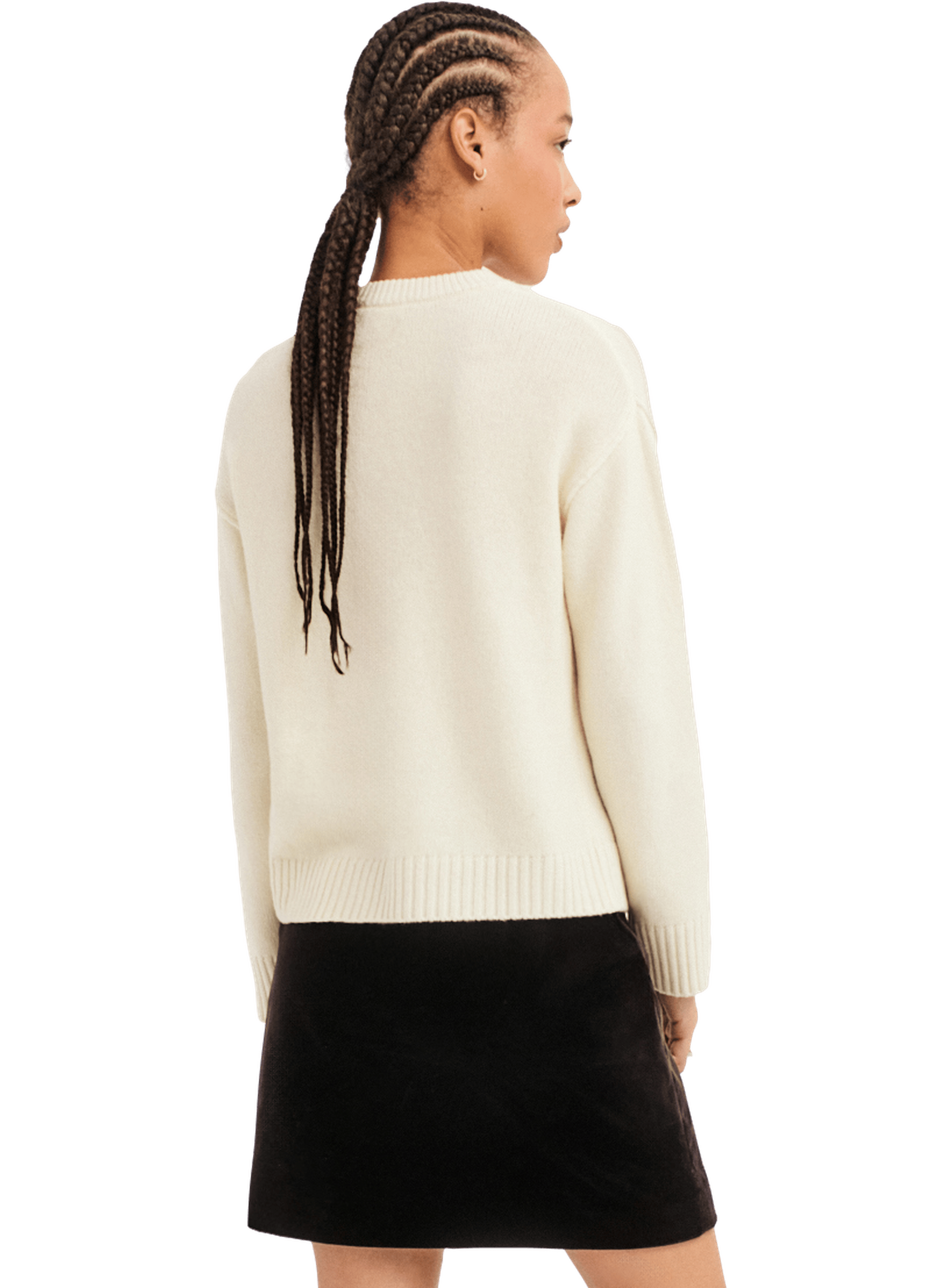 Pull en laine à boutons dorés - rosal PABLO Beige