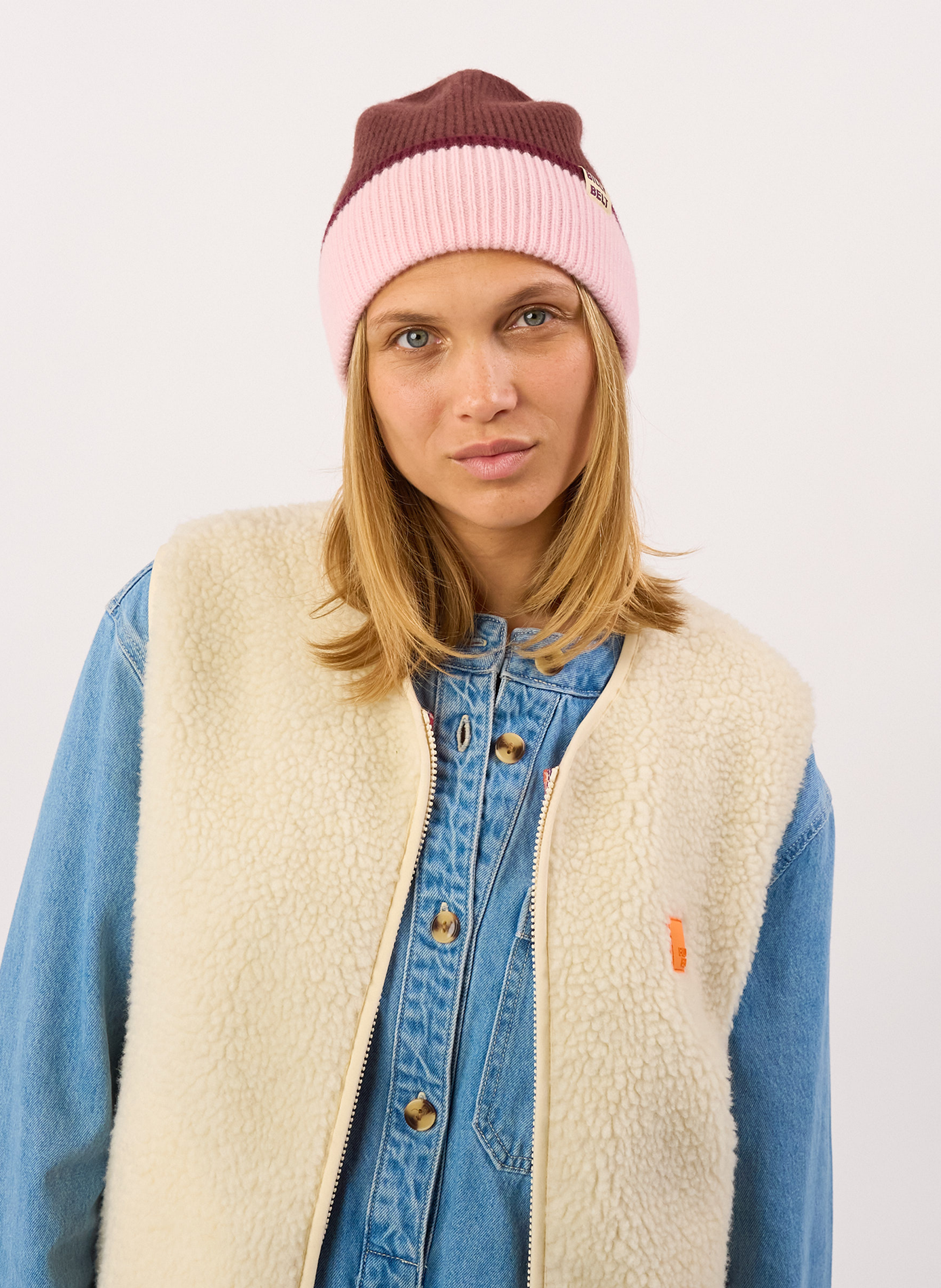 Bonnet en laine BILLYBELT Marron