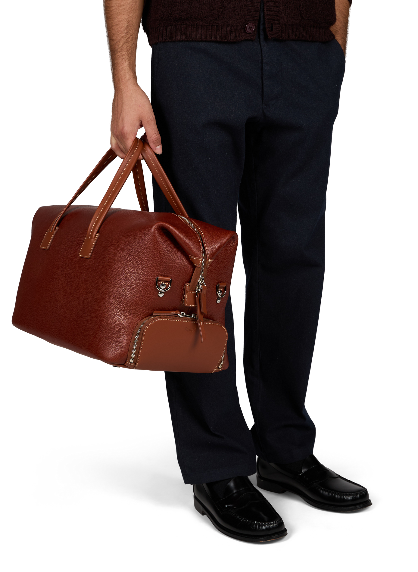 Sac week-end Wilson LUNDI Marron