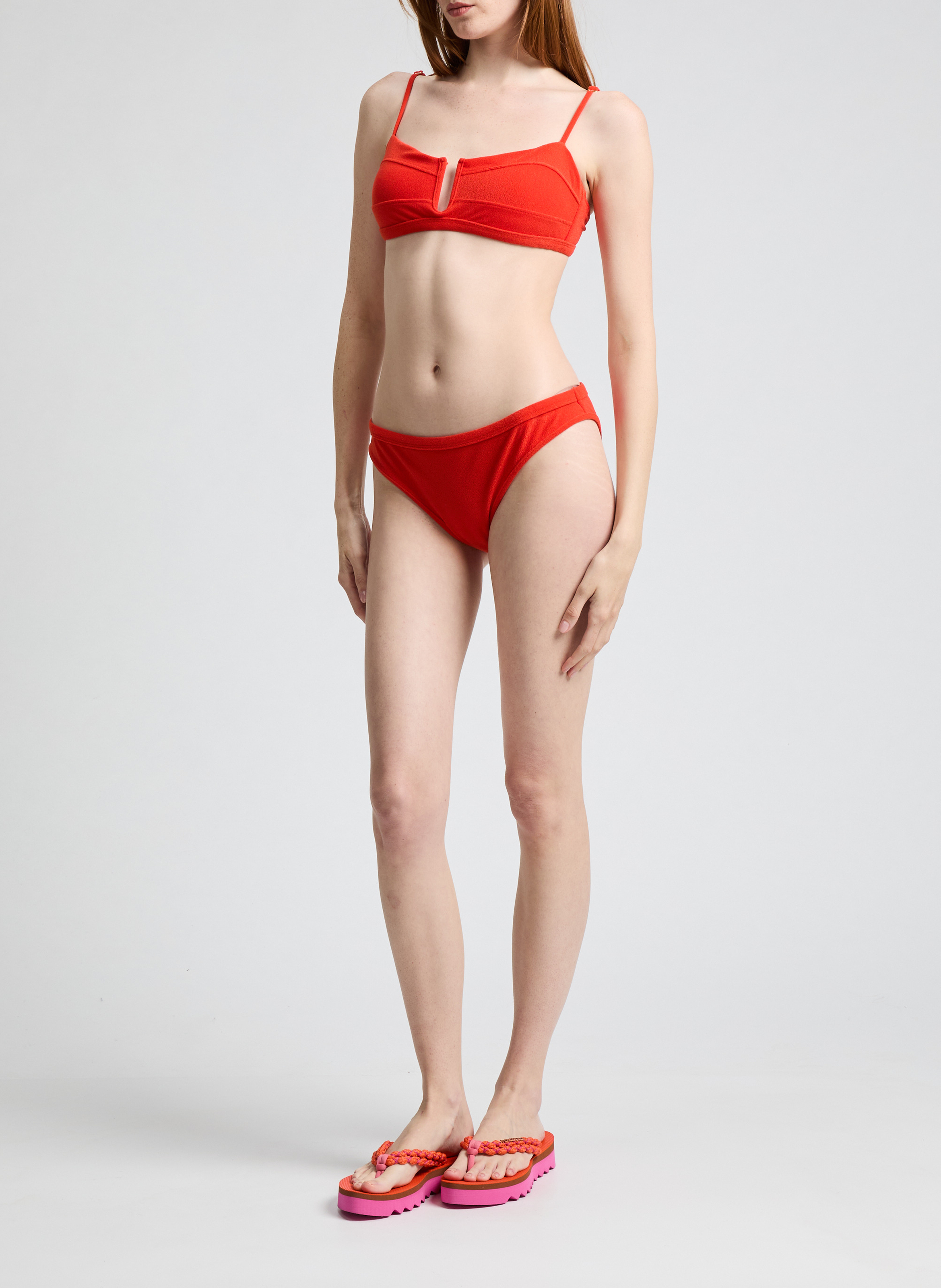 Haut de maillot de bain Brooke SAISON 1865 Orange