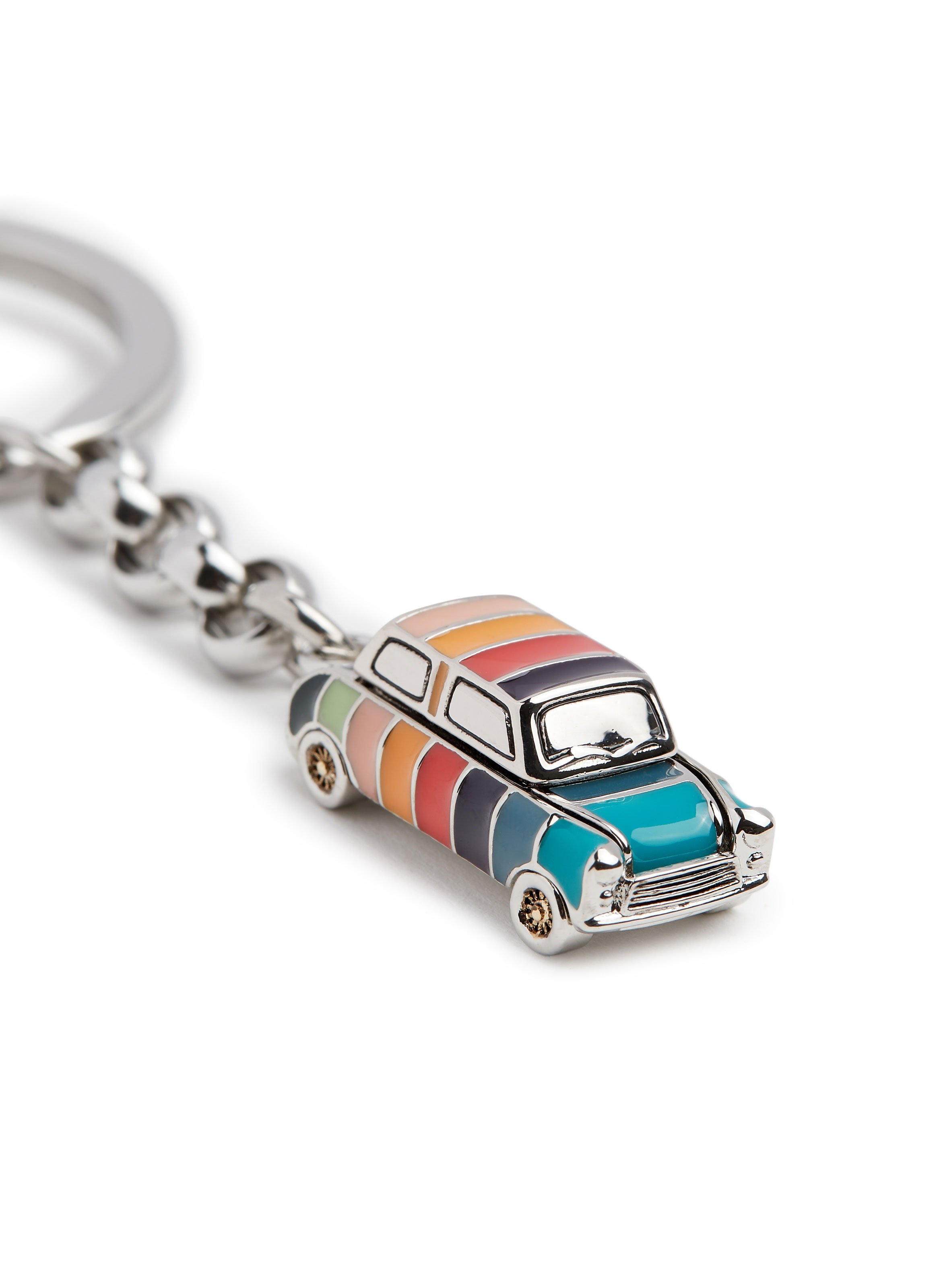Paul smith artist stripes car key ring Multicolor Men Printemps