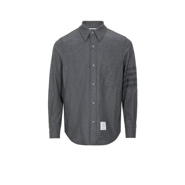 Surchemise en laine et cachemire mélangés