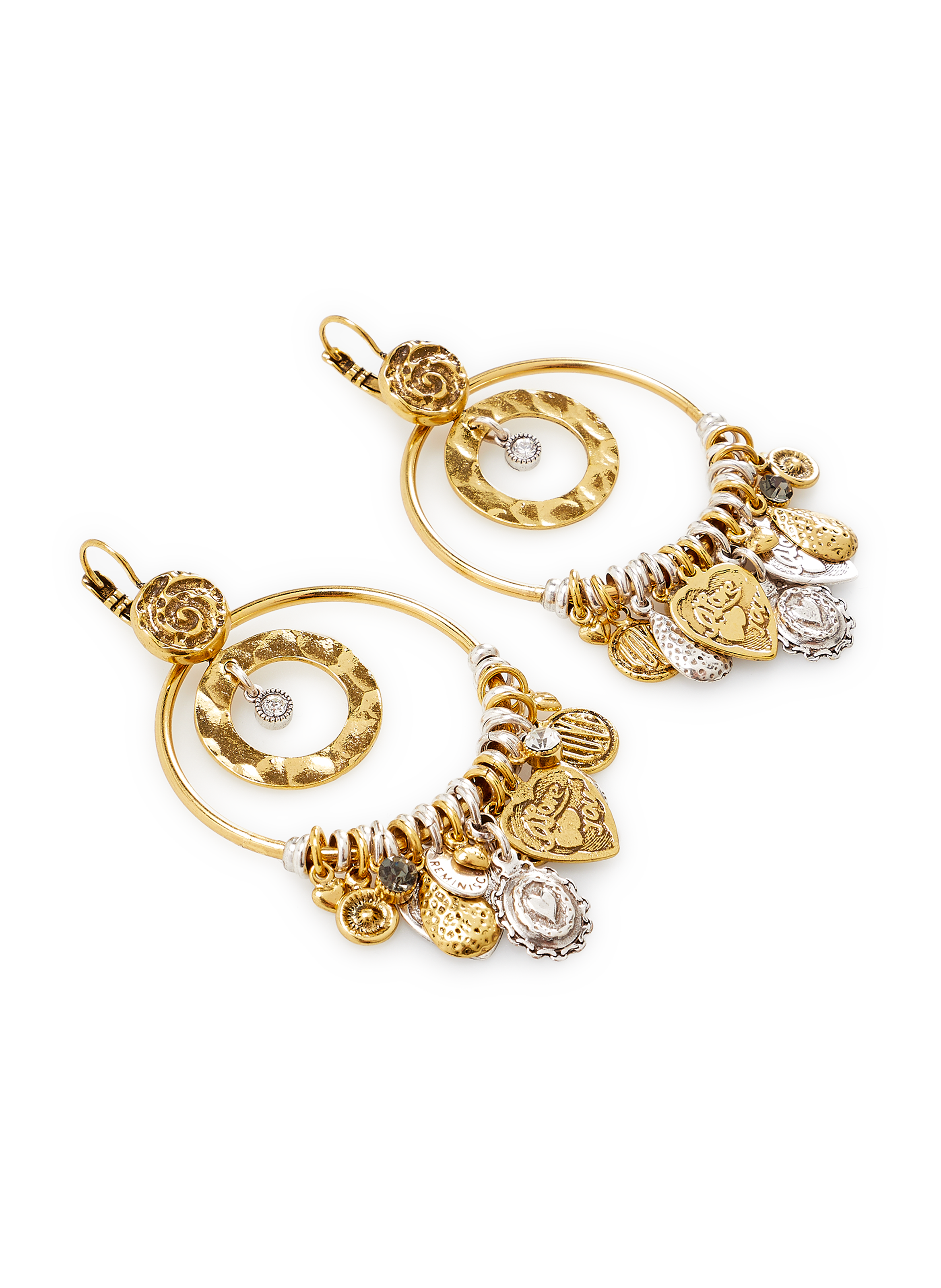 Boucles d'oreille L'essence du coeur