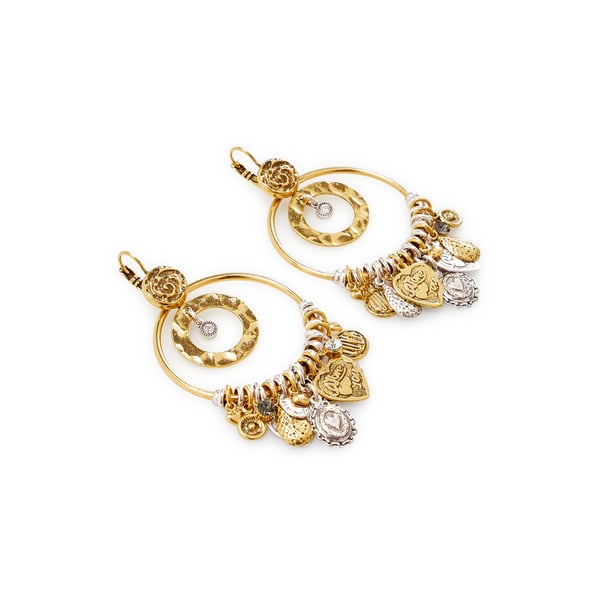 Boucles d'oreille L'essence du coeur