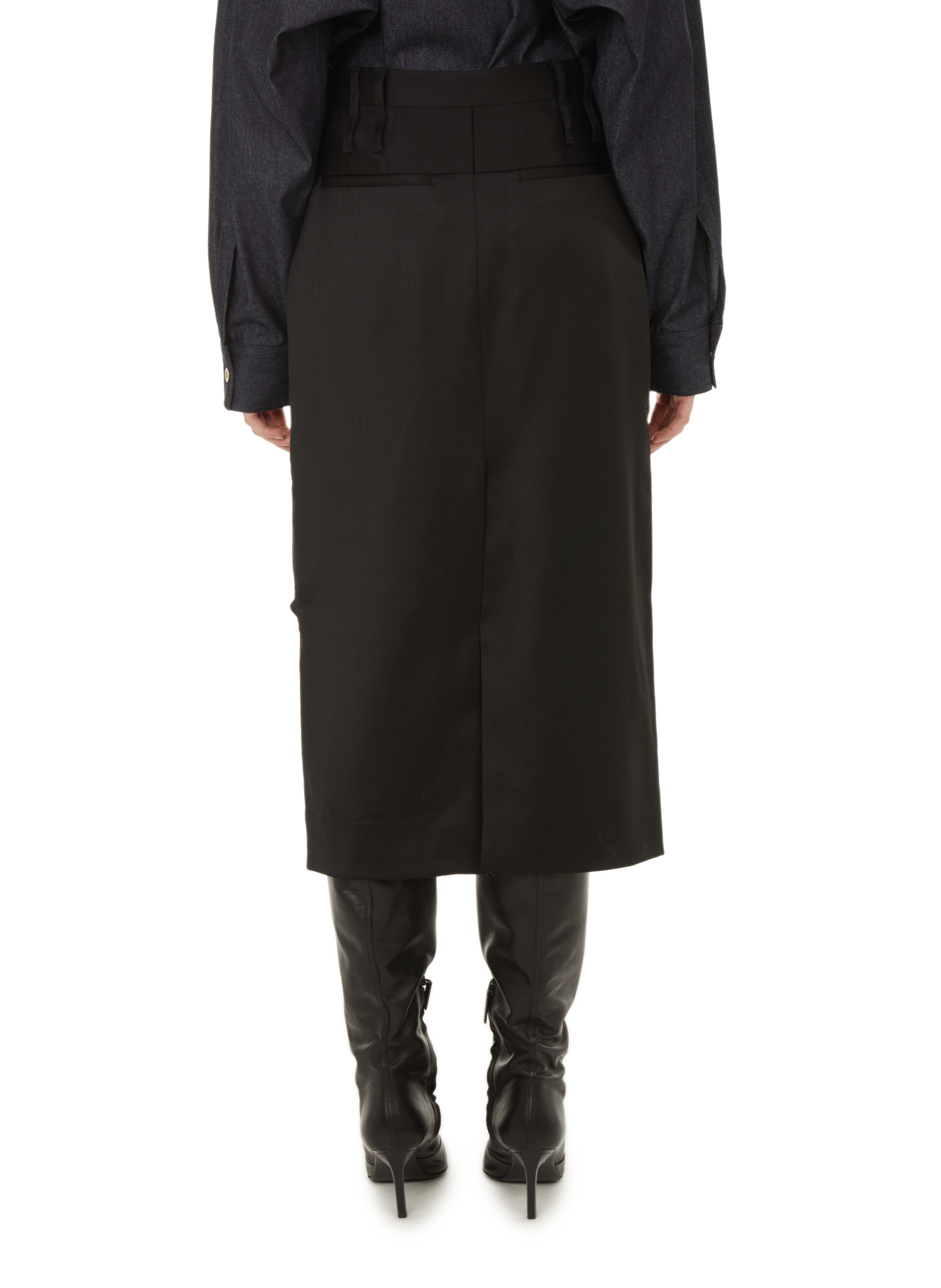 Cargo skirt EUDON CHOI Black