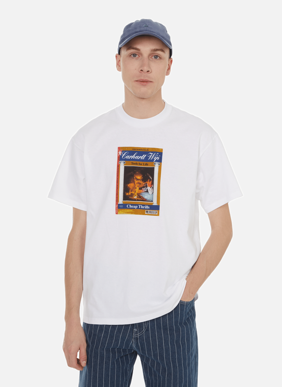 CARHARTT WIP T-shirt Cheap Thrills Blanc