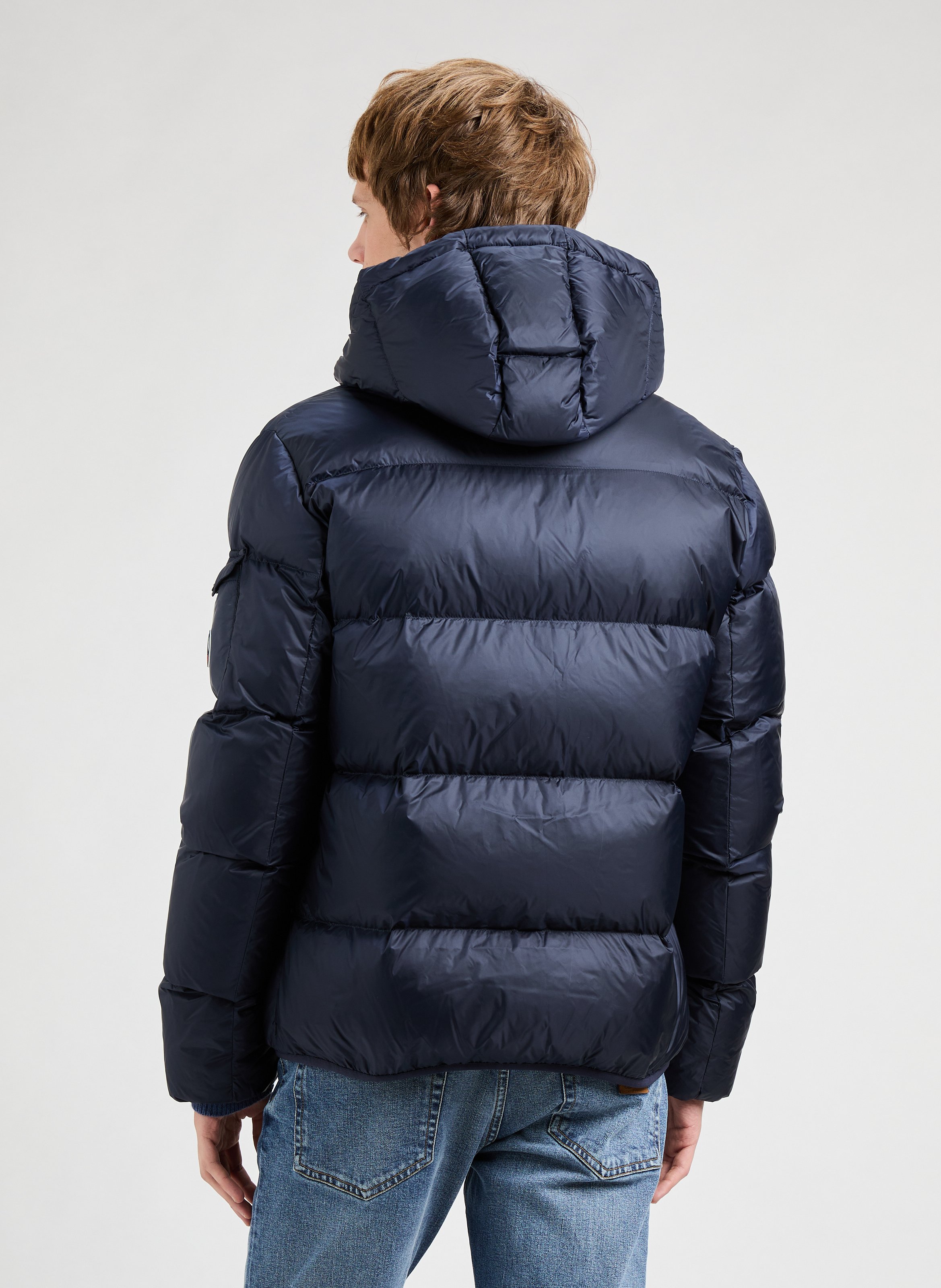 Padded down jacket JOTT Blue