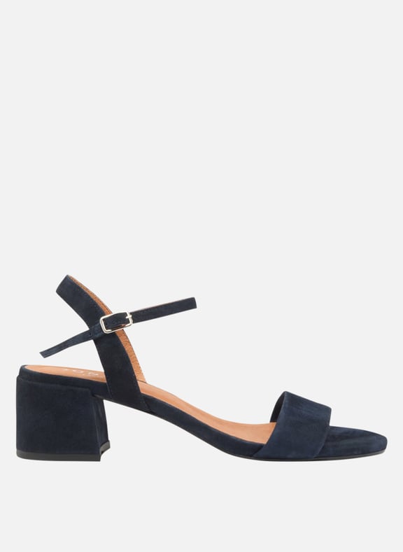 Sandales hautes en cuir anker Bleu by JONAK JONAK Sandales hautes en cuir anker Bleu