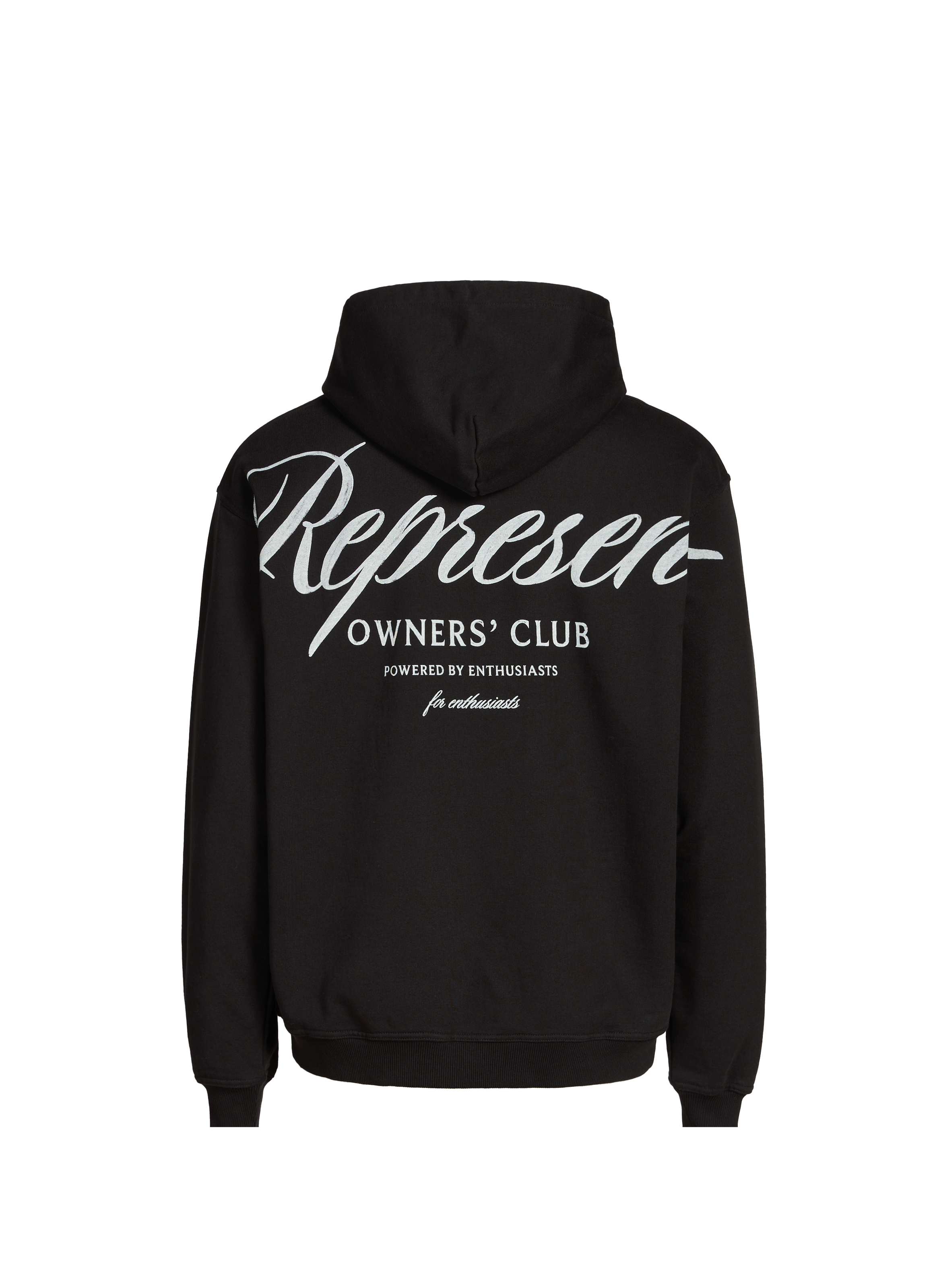 Sweatshirt à capuche en coton REPRESENT Noir