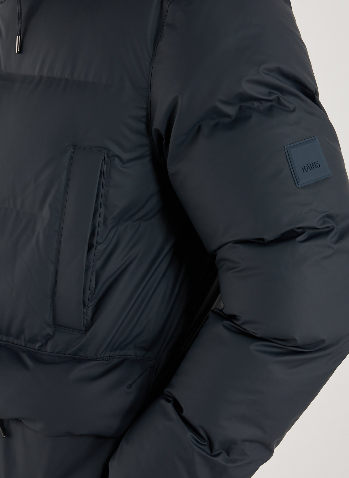 Doudoune matelassée à capuche RAINS Bleu