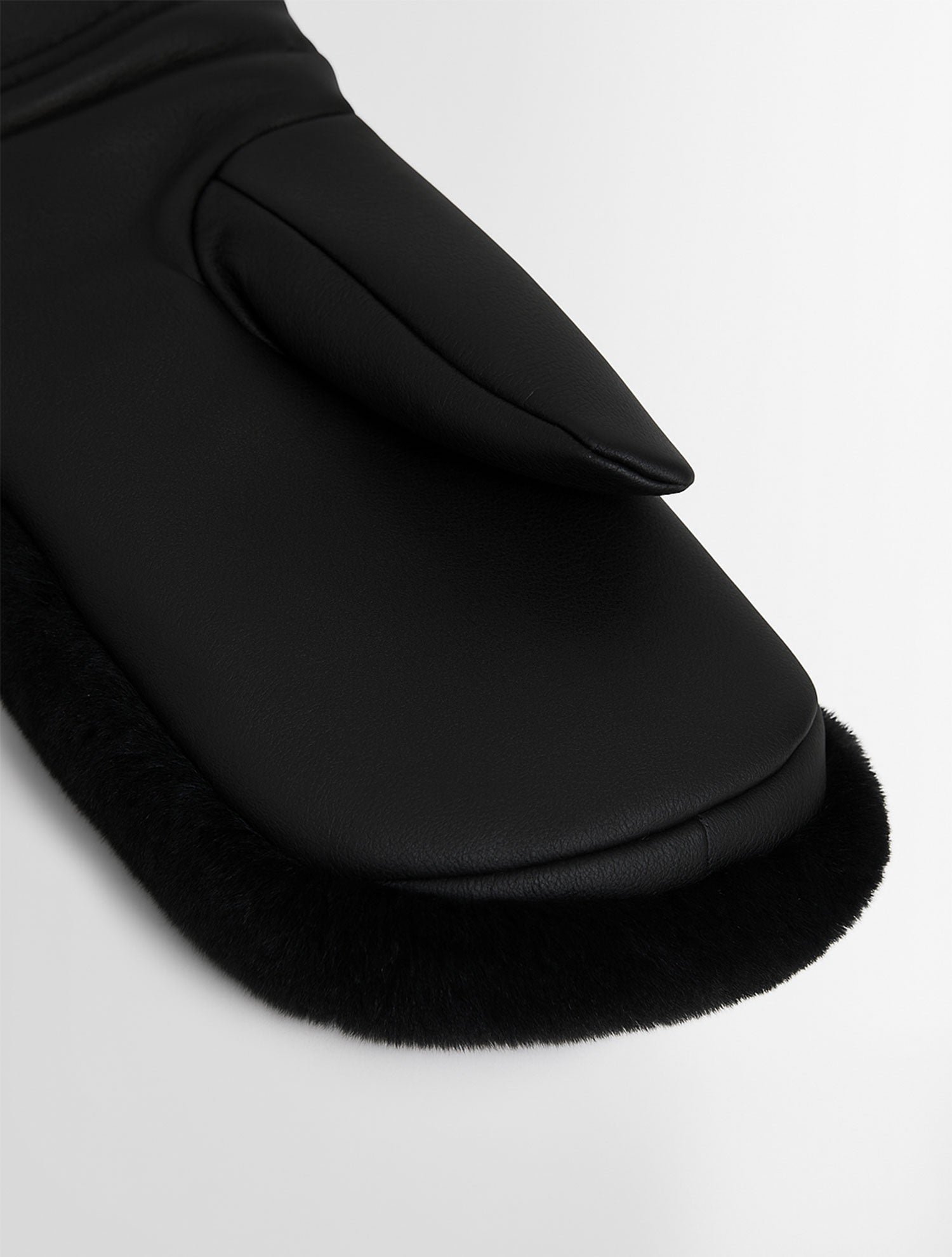 Gants de ski fake fur coupe regular FUSALP Noir