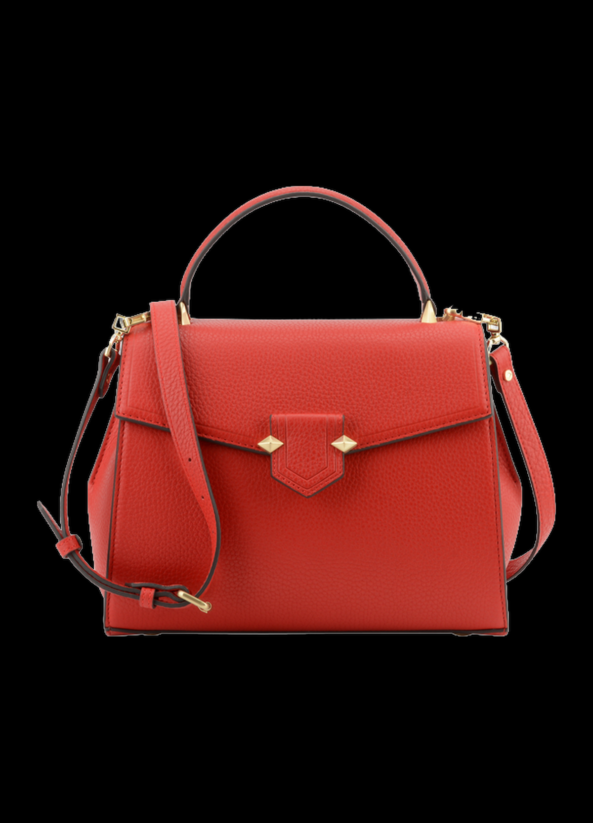 Sèvres | sac porté main mm POURCHET Rouge