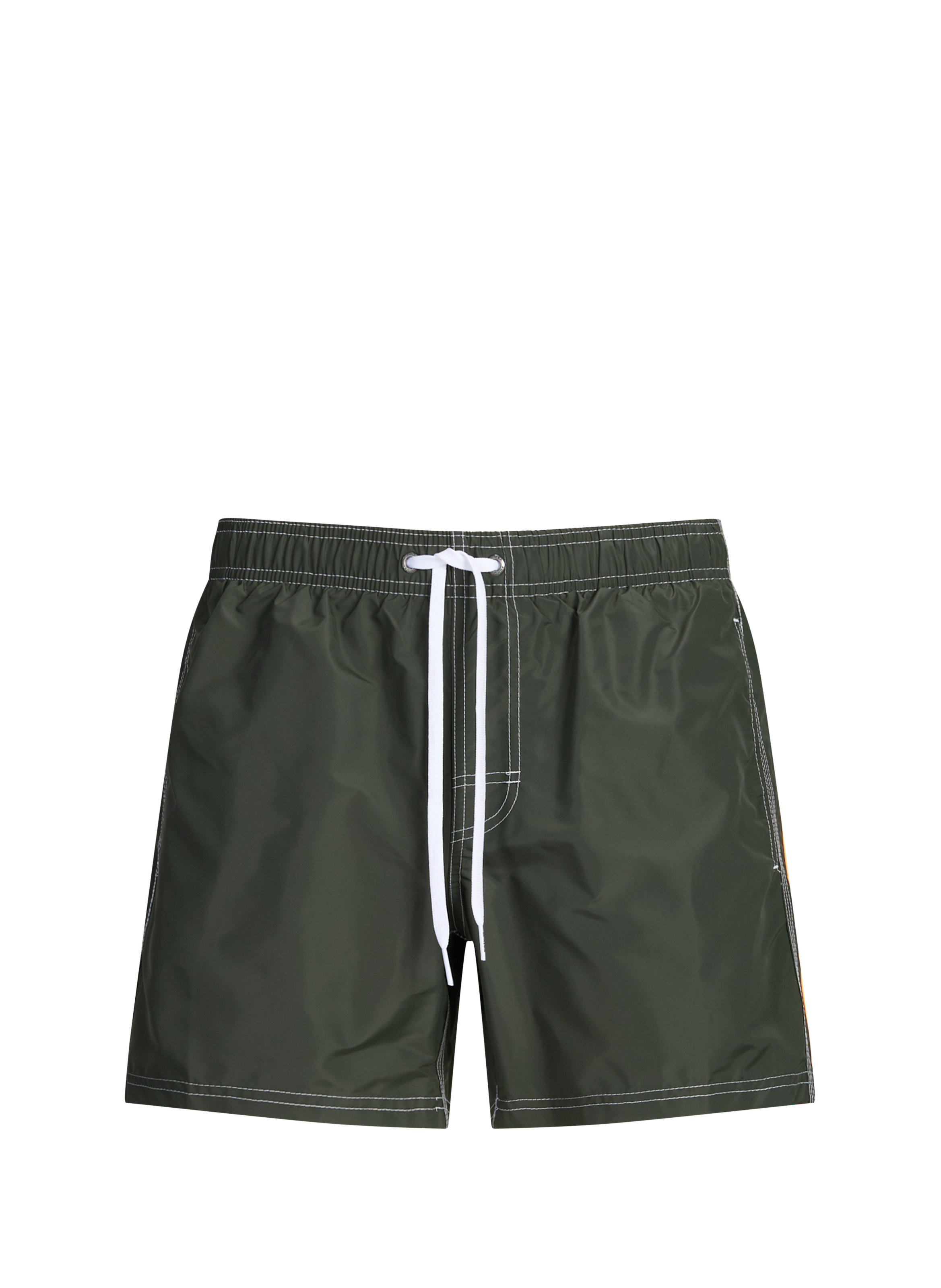 Swim shorts with stripes SUNDEK Green