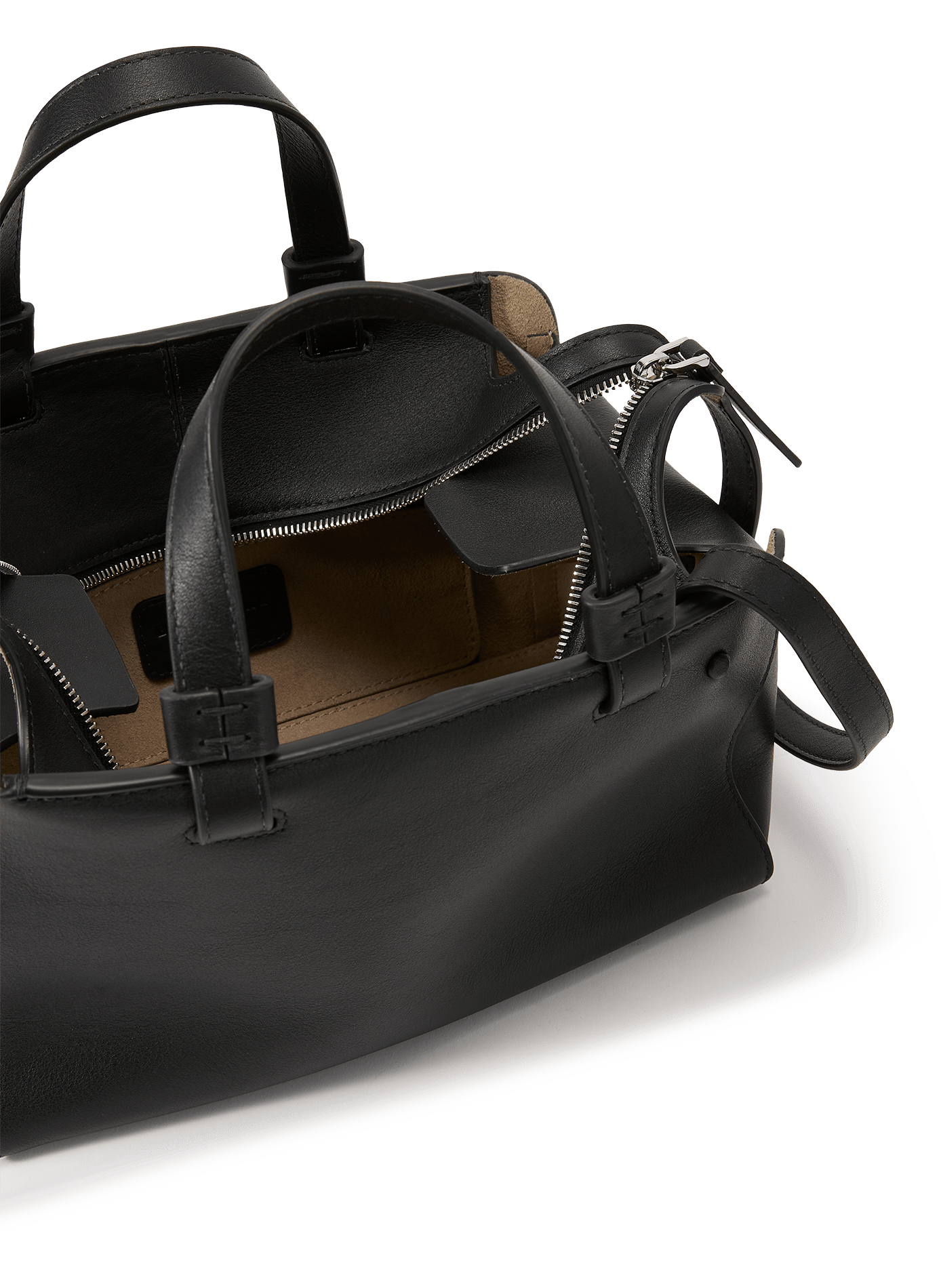 Cleo leather handbag BONASTRE Black