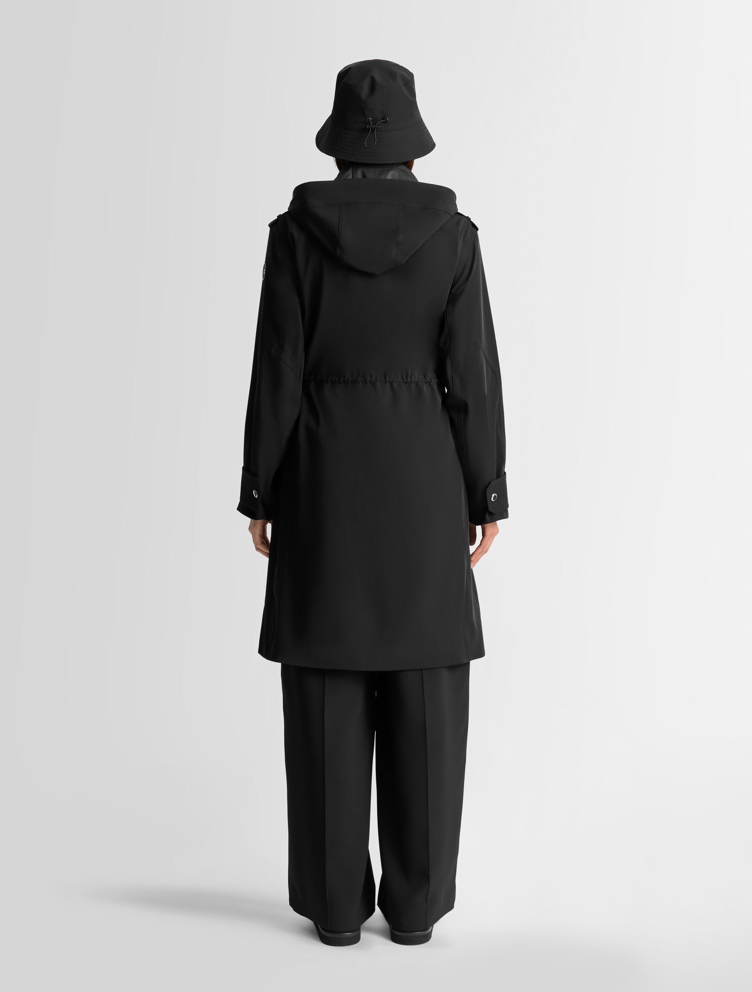 Parka melroo col capuche coupe ample FUSALP Noir