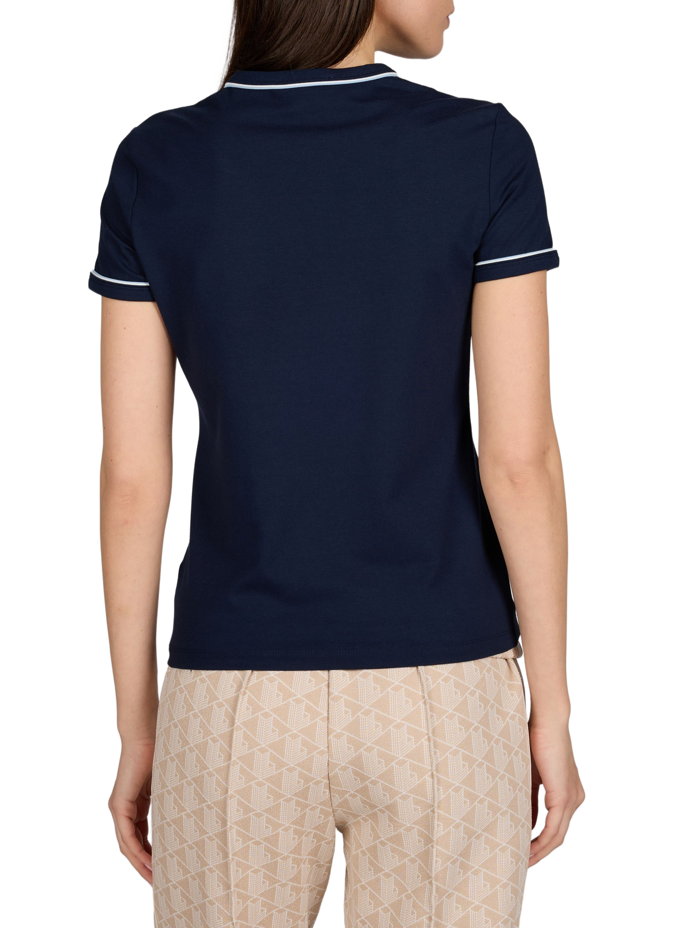 Classic Cotton T-Shirt LACOSTE Blue