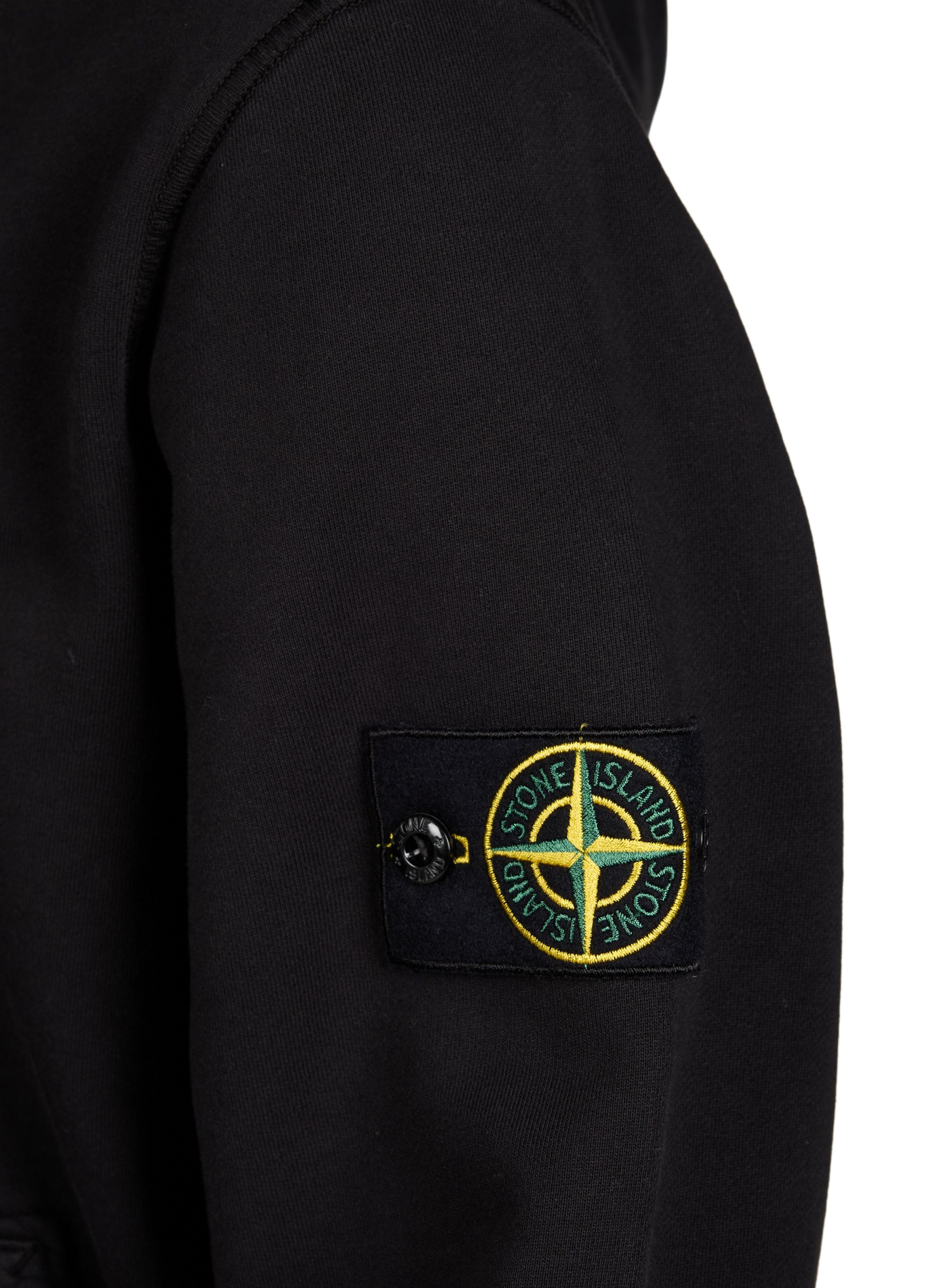 Cotton hoodie STONE ISLAND Black