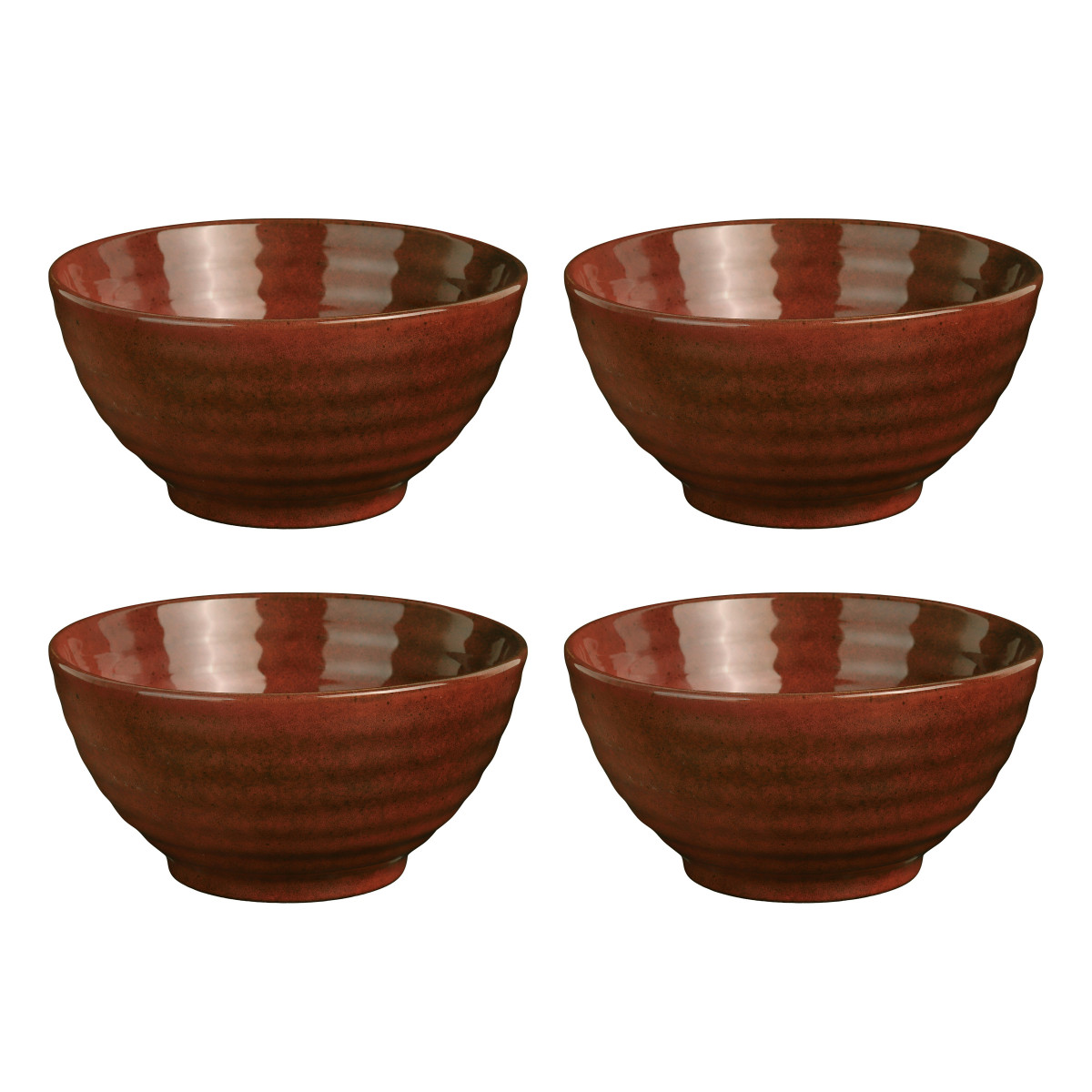 Fuji - bol à ramen (lot de 4) MEDARD DE NOBLAT Rouge