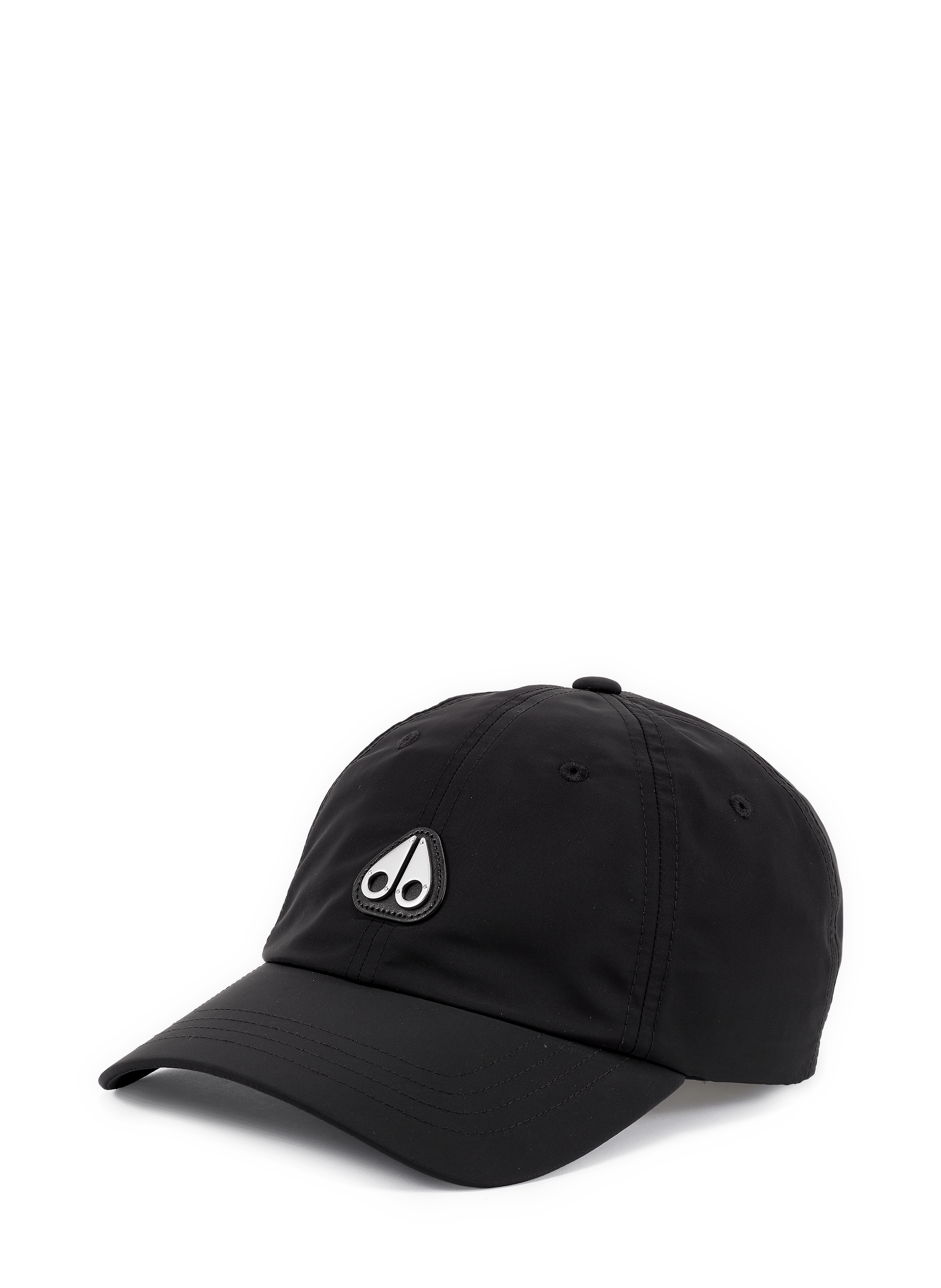 Casquette unie à logo MOOSE KNUCKLES Noir