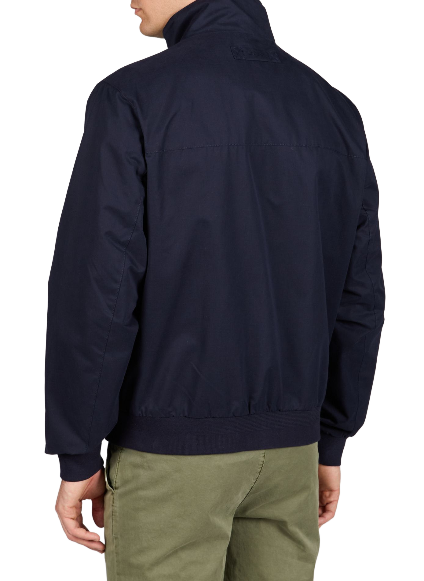 Blouson droit en coton mélangé GANT Bleu