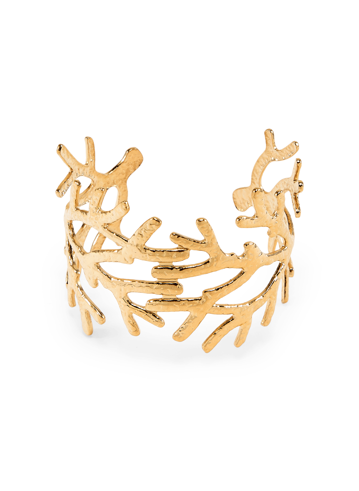 Bracelet manchette AU PRINTEMPS PARIS Doré