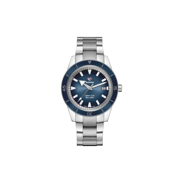 Montre automatique Captain Cook en acier inoxydable Montre automatique Captain Cook en acier inoxydable