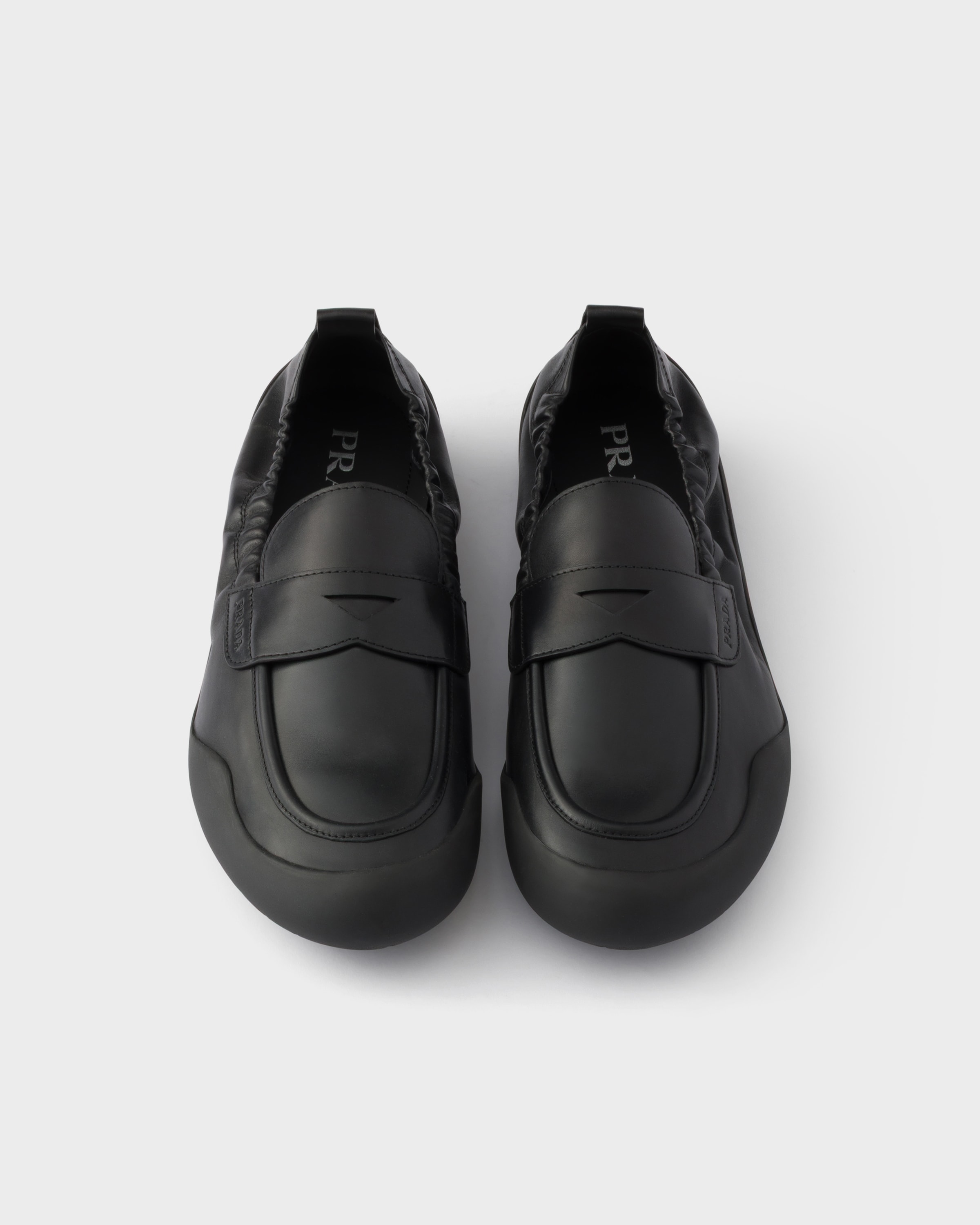 Mocassins speedrock en cuir PRADA Noir