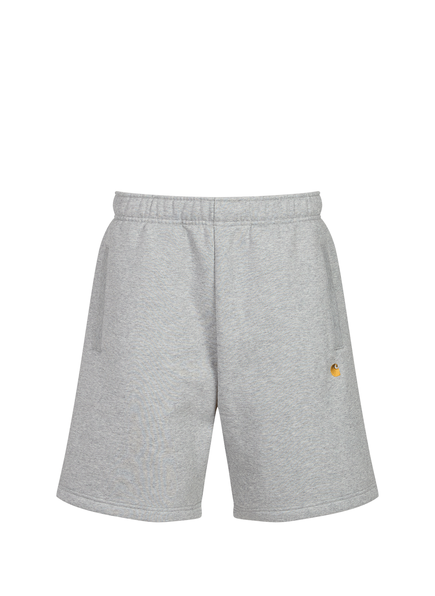 Solid Mixed Cotton Sweat Shorts CARHARTT WIP Grey