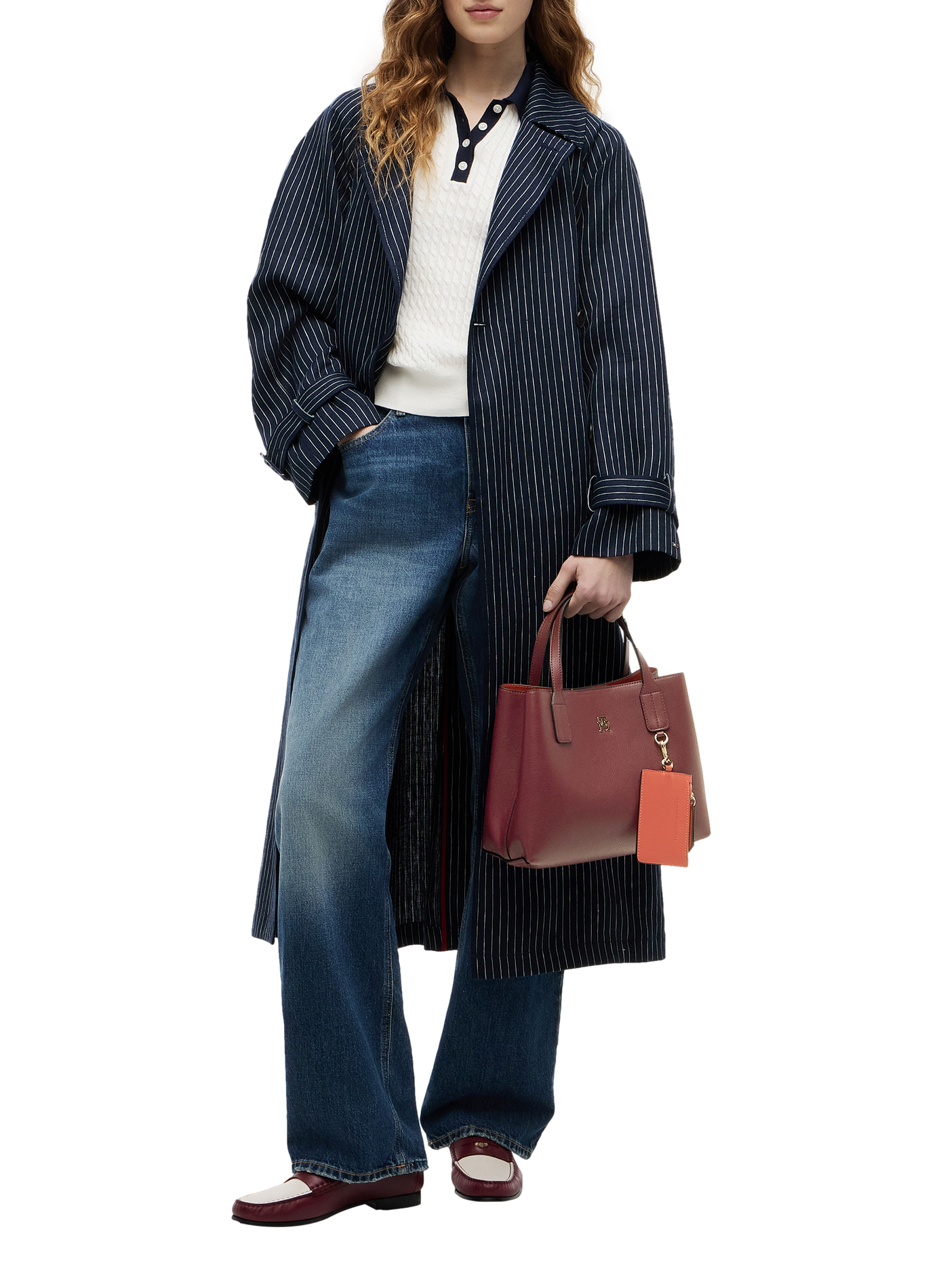 Handbag TOMMY HILFIGER Red