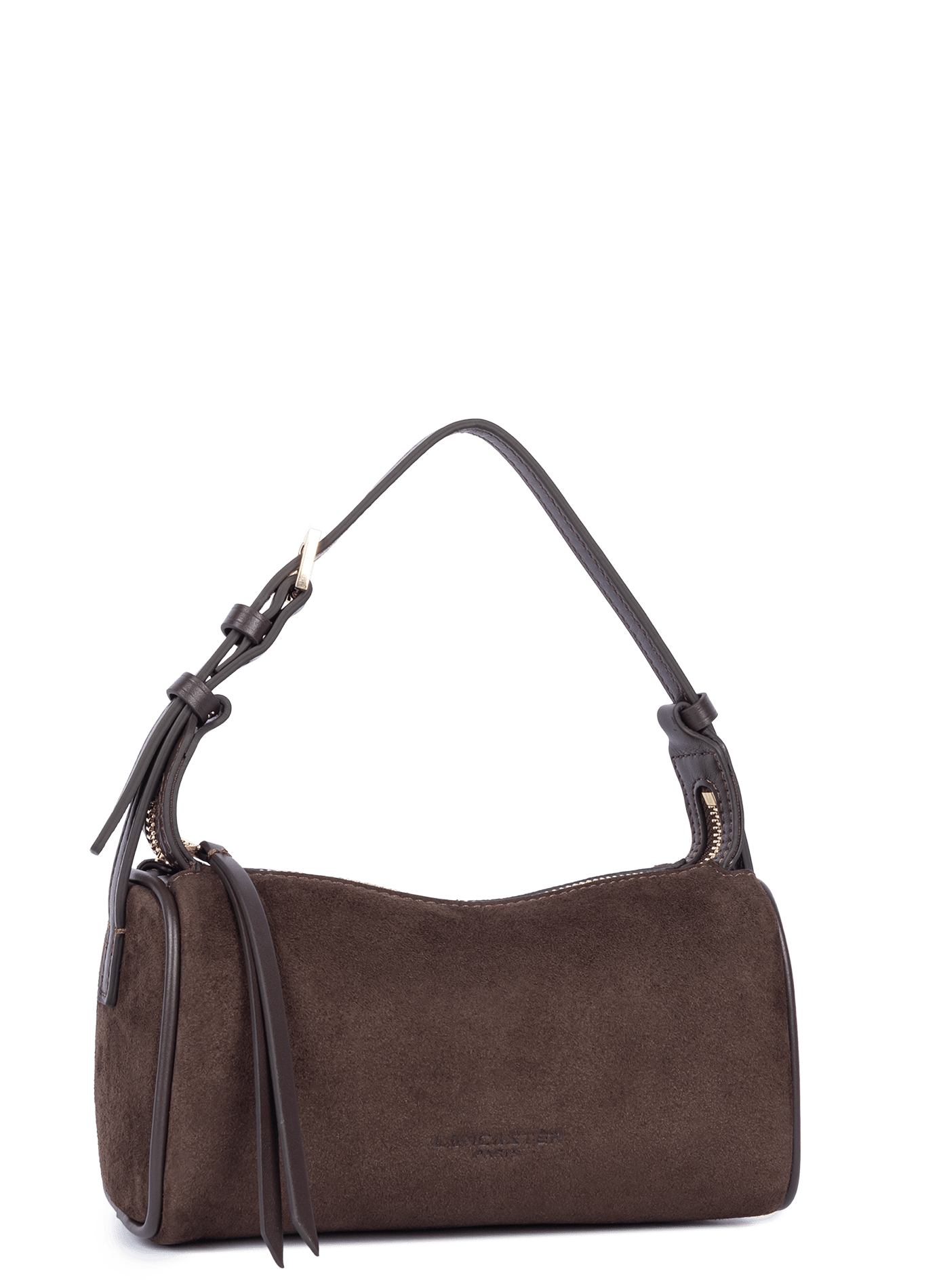 Petit sac rectangle - suède | Marron LANCASTER Femme