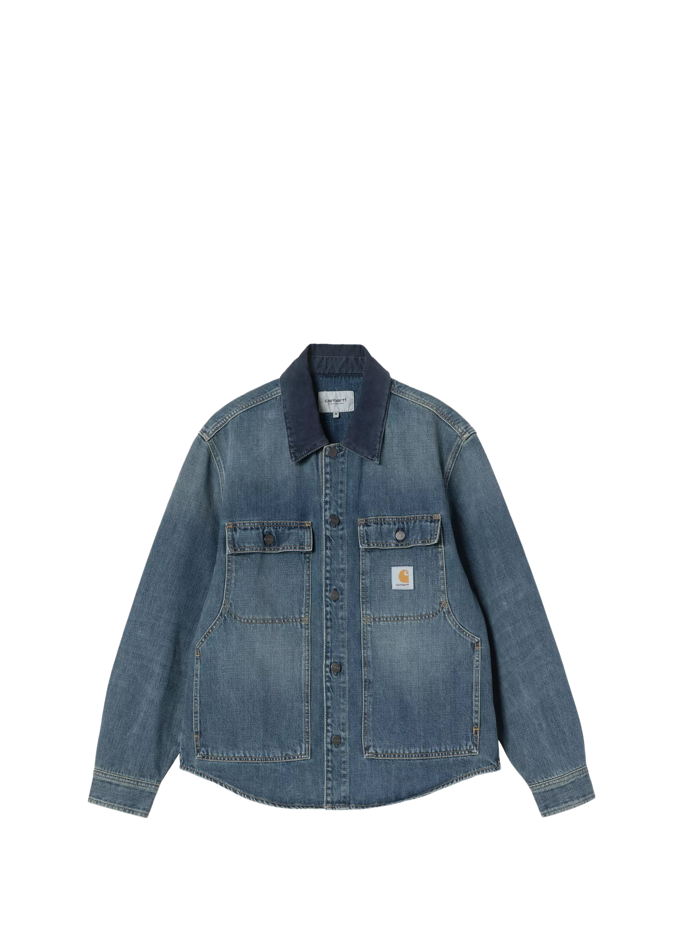 Oversized Oakland Shirt in cotton CARHARTT WIP Blue