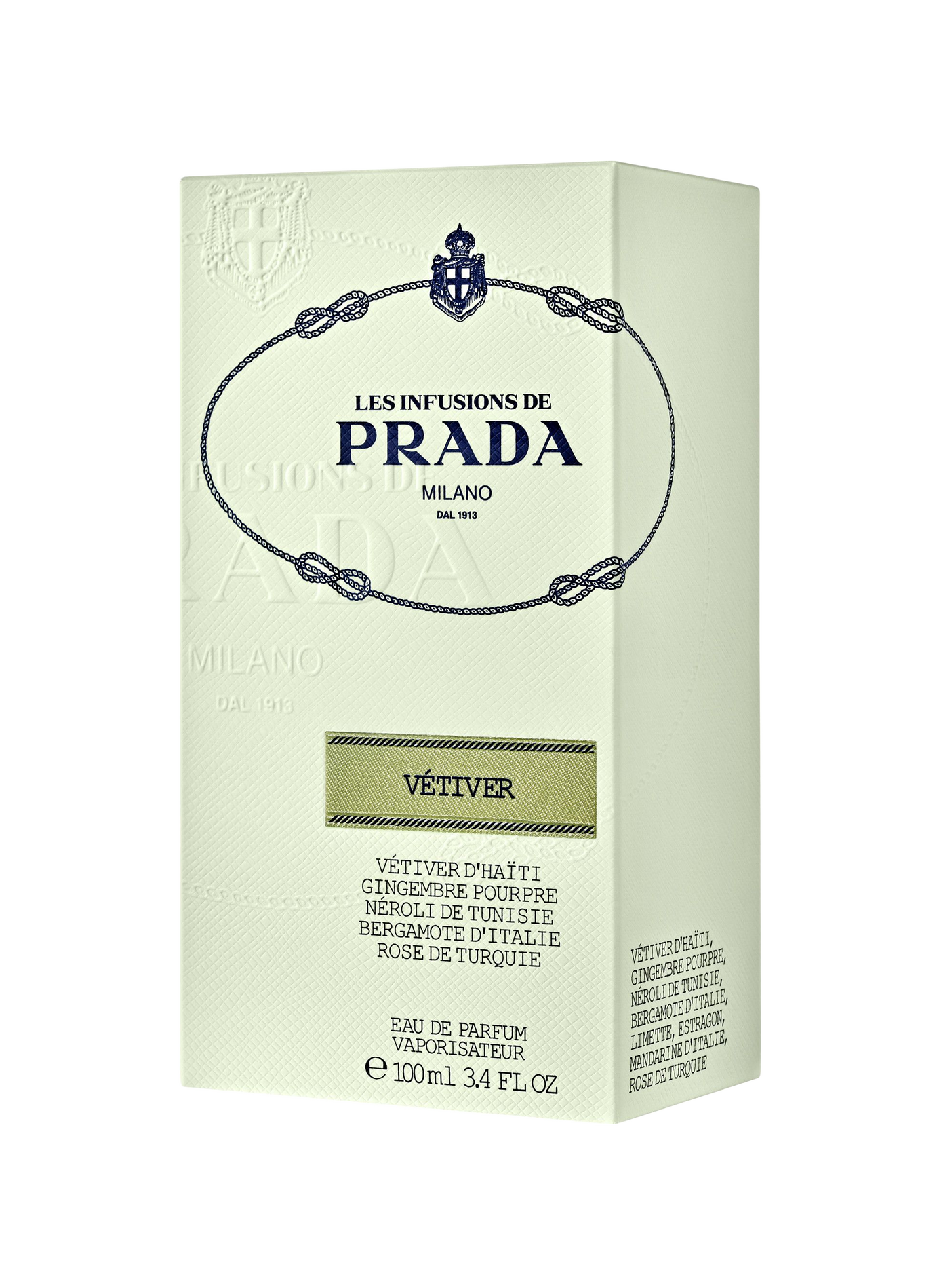 Die Infusionen - Kühnes holzig-zitrisches Eau de Parfum. PRADA No color