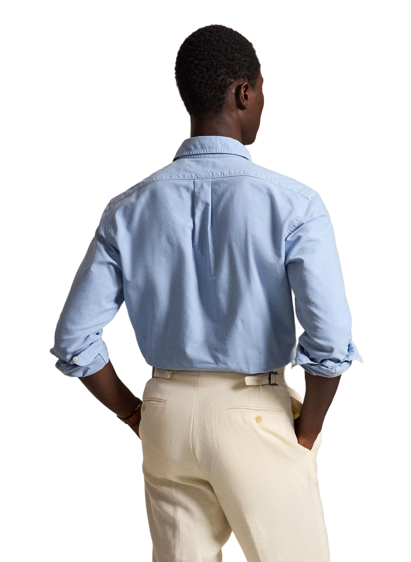 Long-sleeved cotton shirt | Blue POLO RALPH LAUREN Men