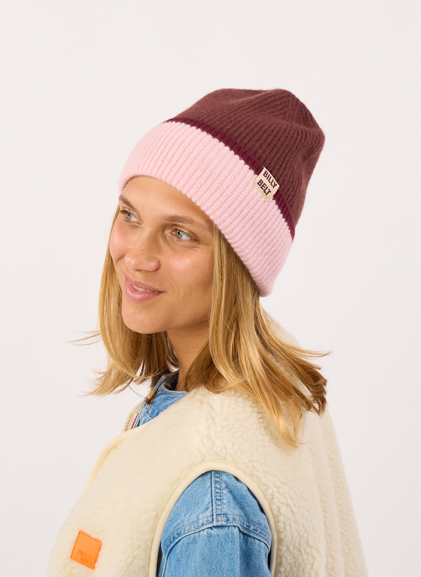 Bonnet en laine BILLYBELT Marron