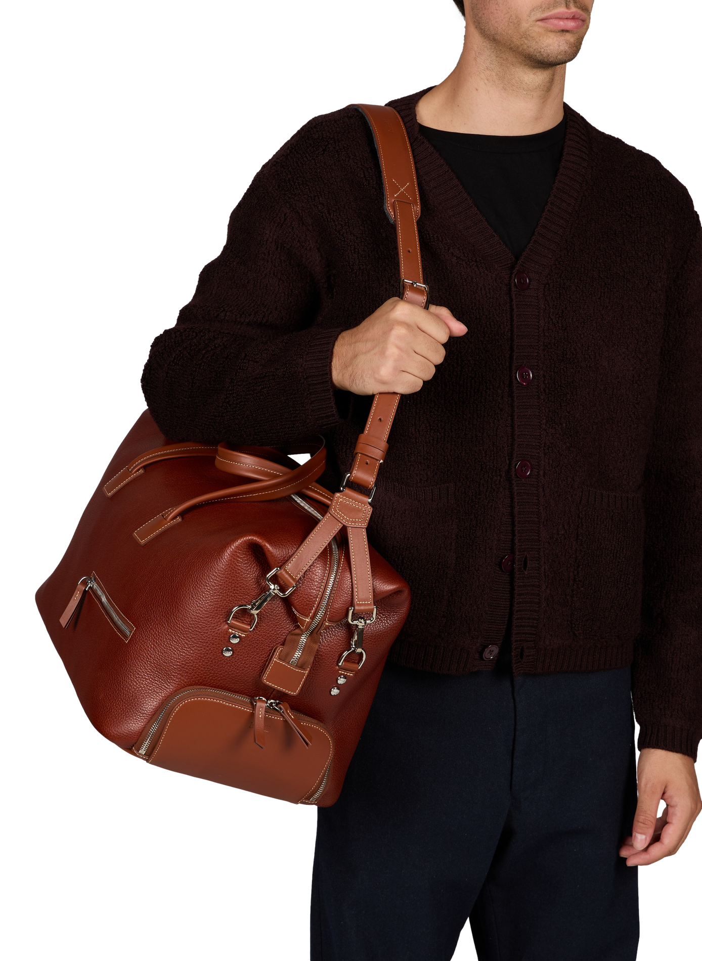 Sac week-end Wilson LUNDI Marron