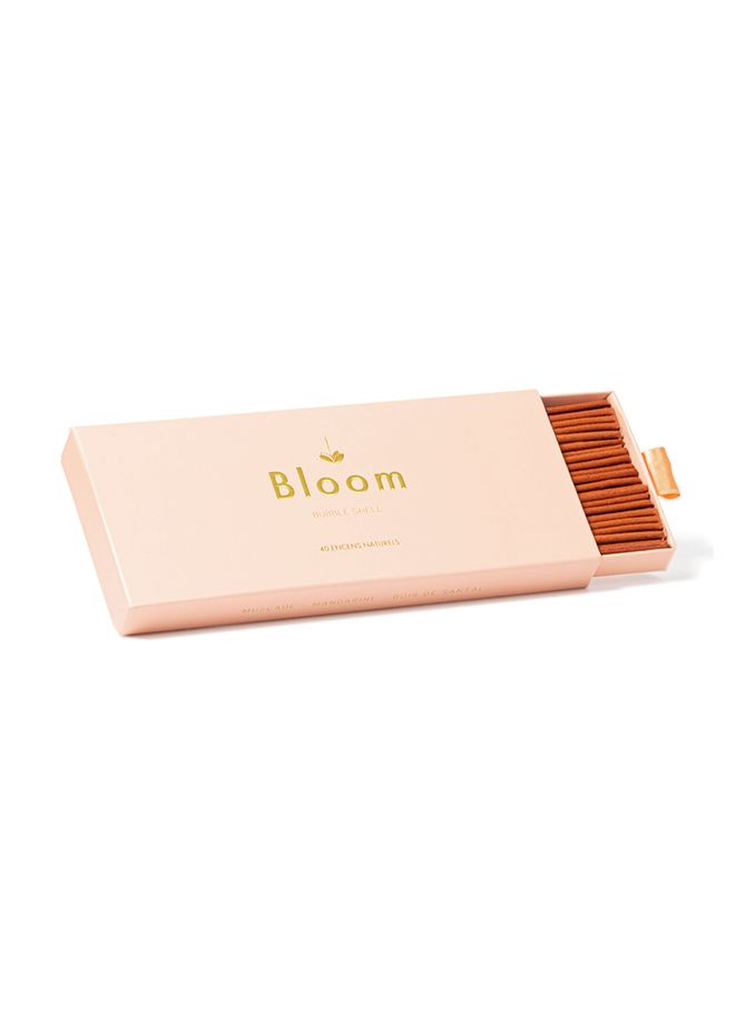 Bubble Shell 40 natural incense sticks BLOOM