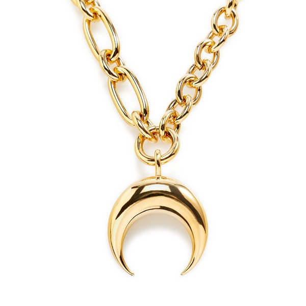 Collier Regenerated Tin Moon