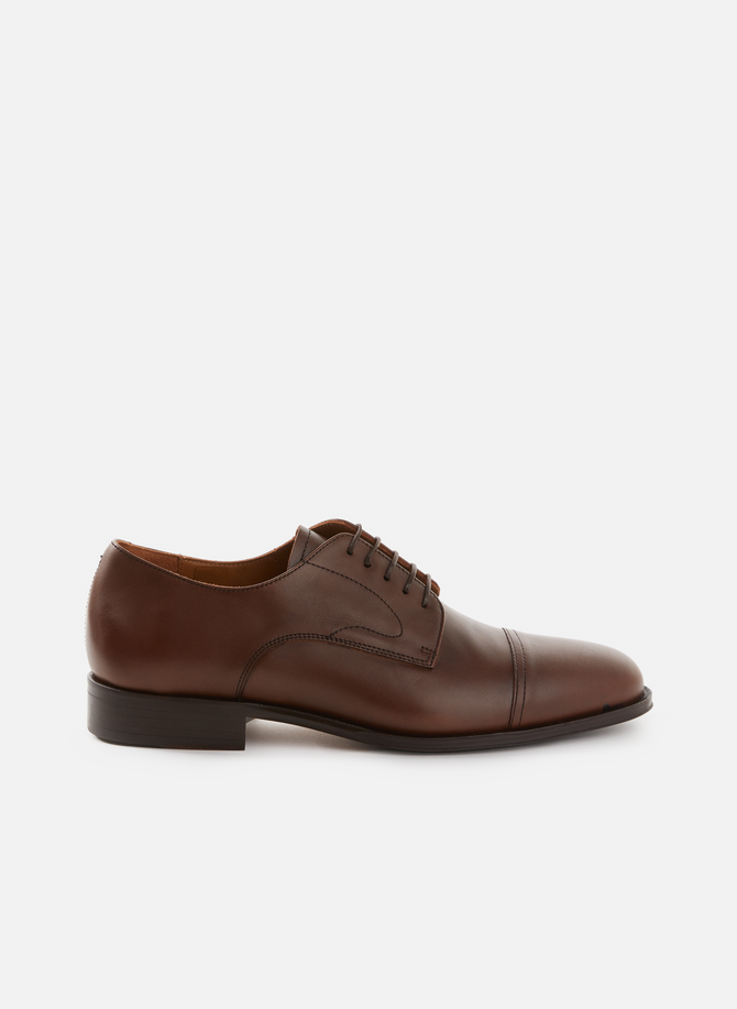 Leather derby shoes HACKETT