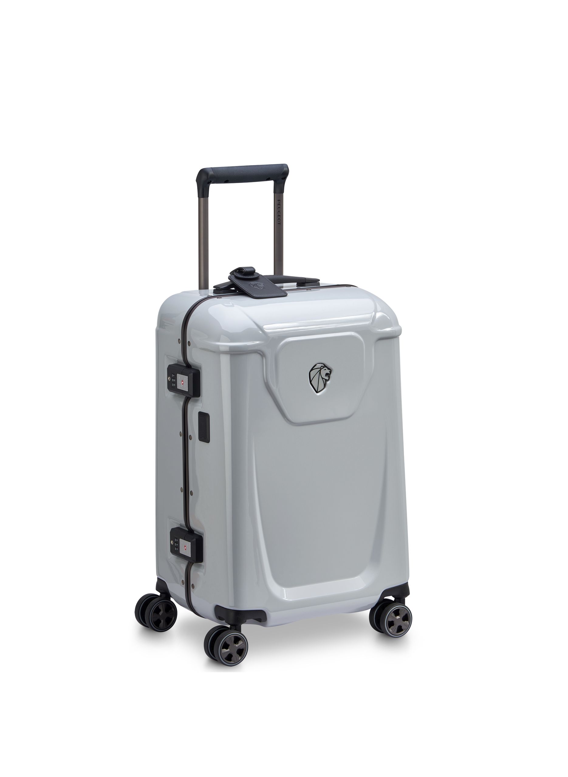 Valise cabine rigide taille s - peugeot voyages PEUGEOT VOYAGES Gris