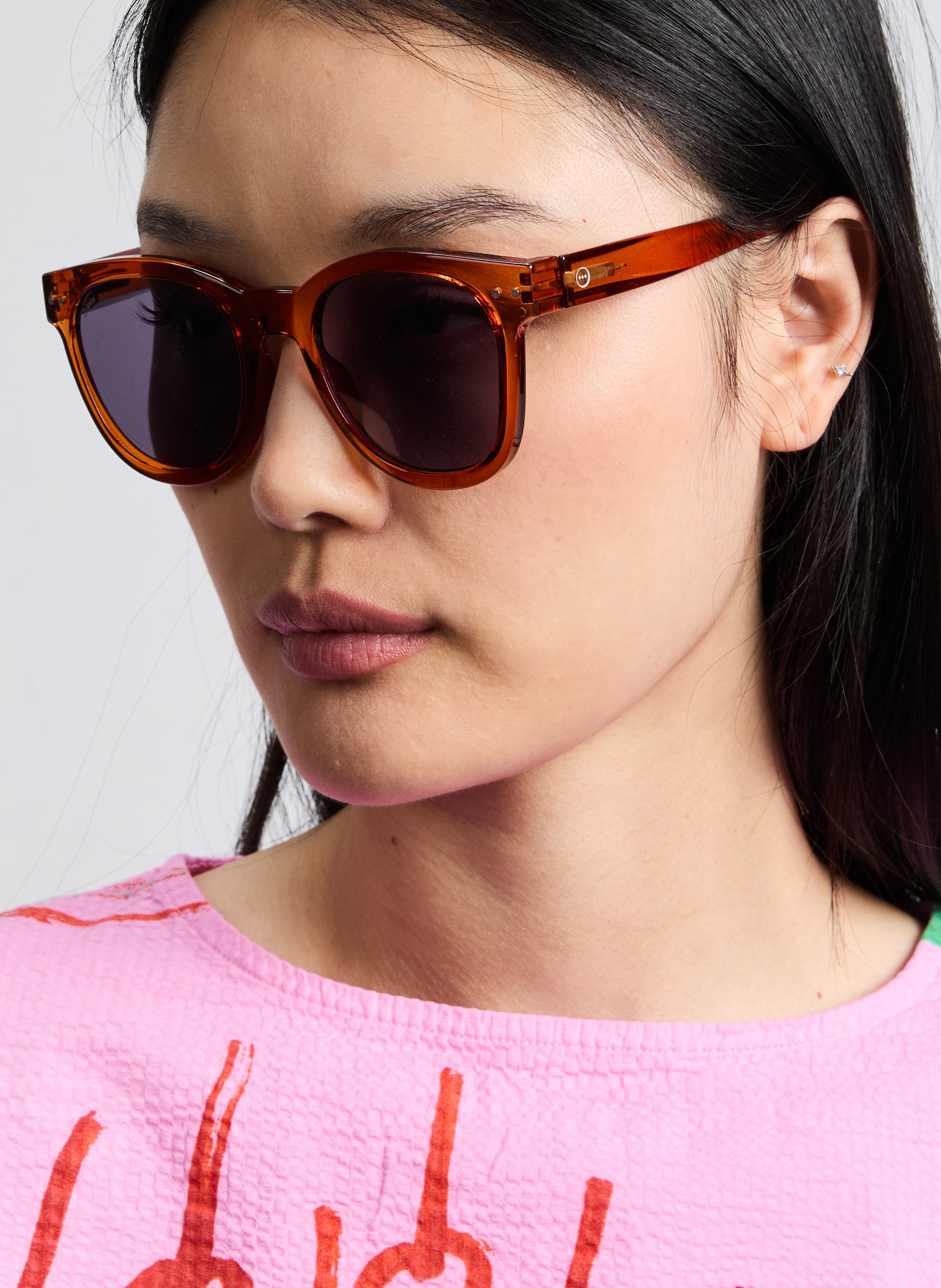 Lunettes de soleil glossy IZIPIZI Orange