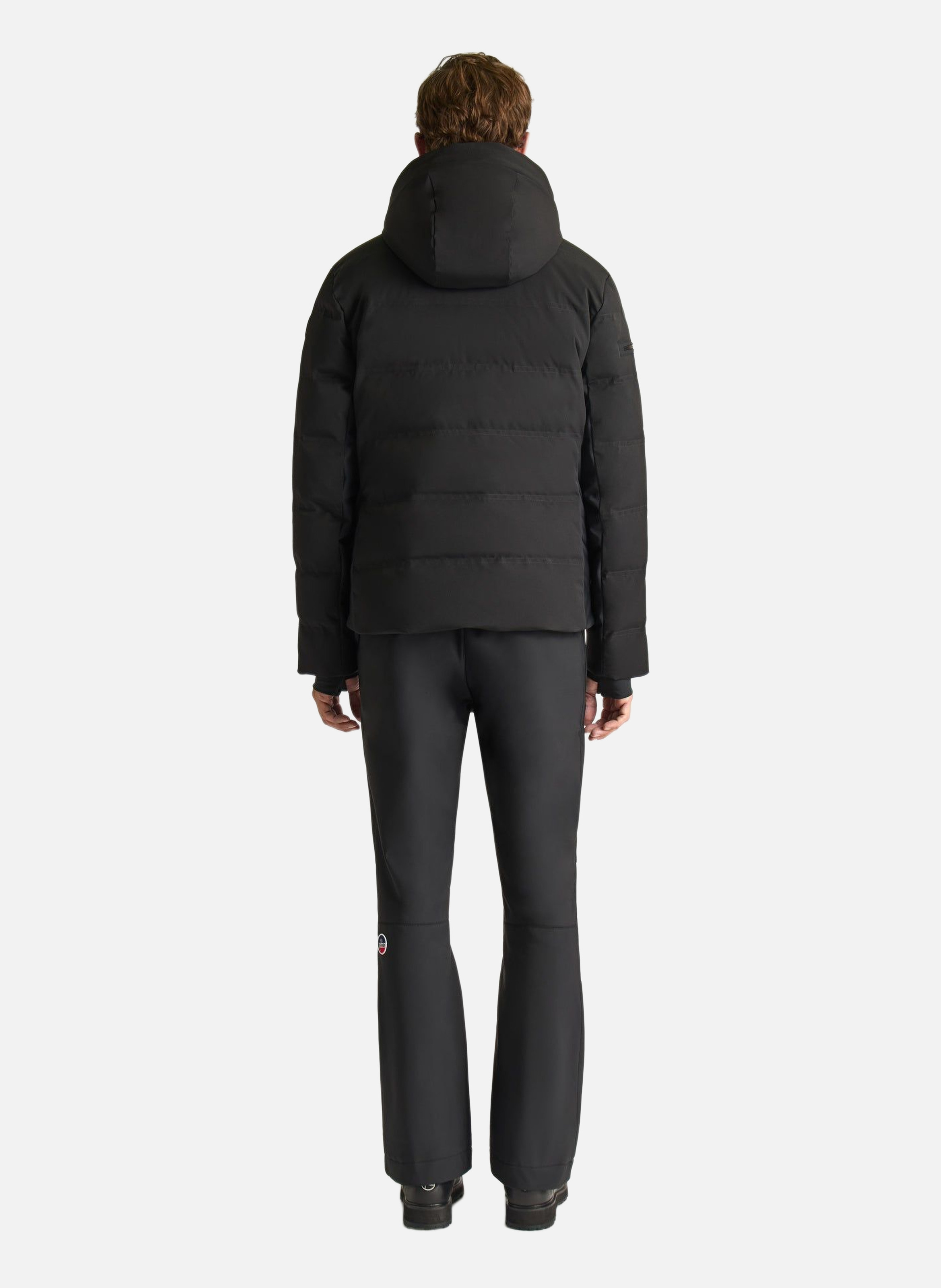 Veste de ski berlioz col montant coupe regular FUSALP Noir