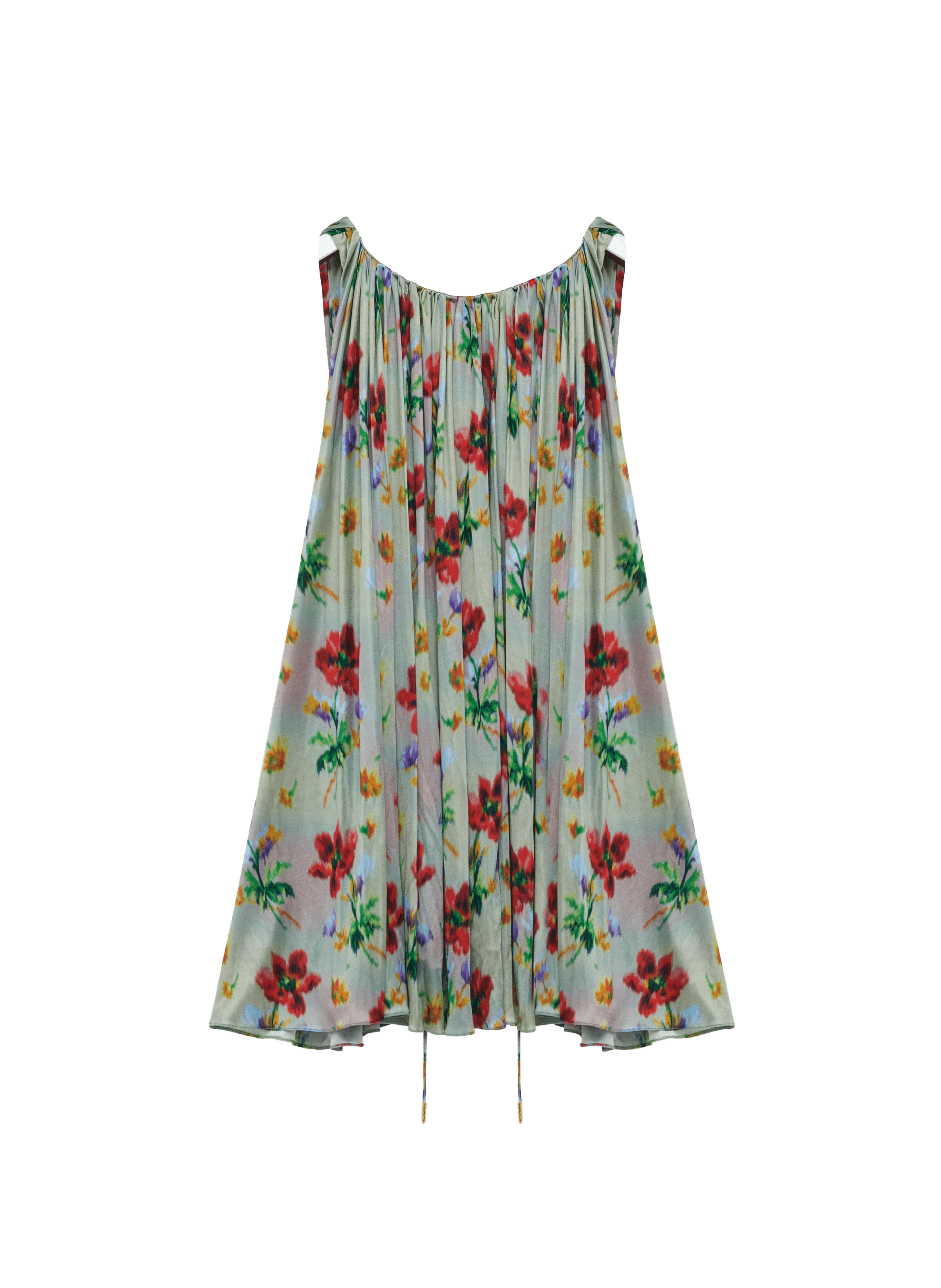 Sleeveless Halter Neck Printed Top LOEWE Multicolour