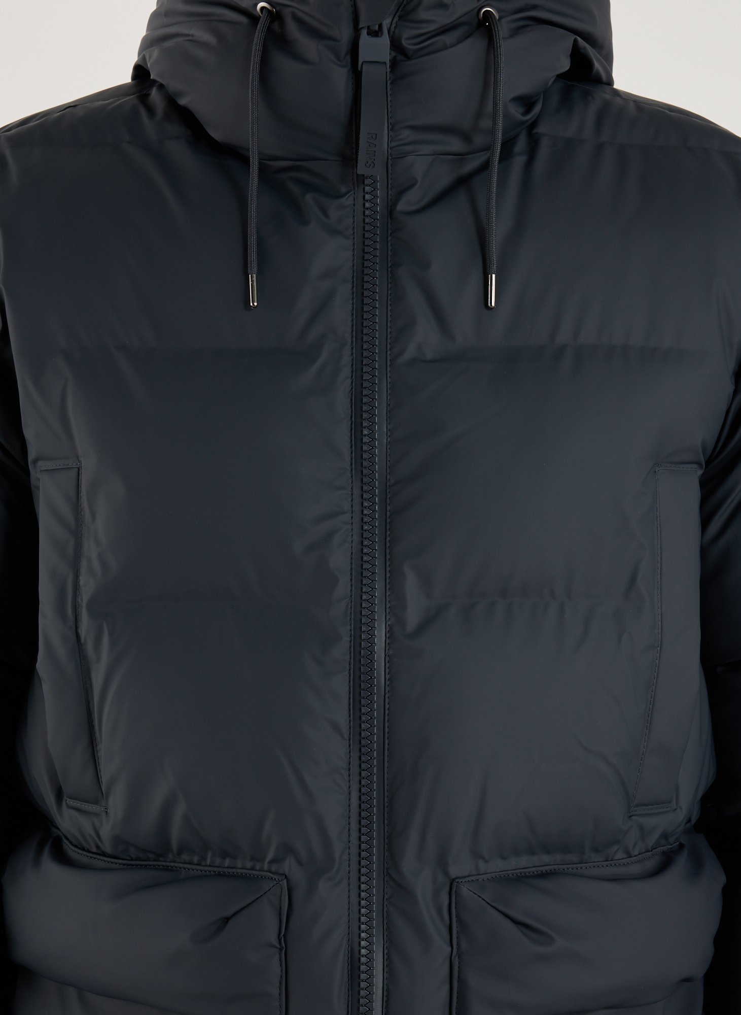 Doudoune matelassée à capuche RAINS Bleu