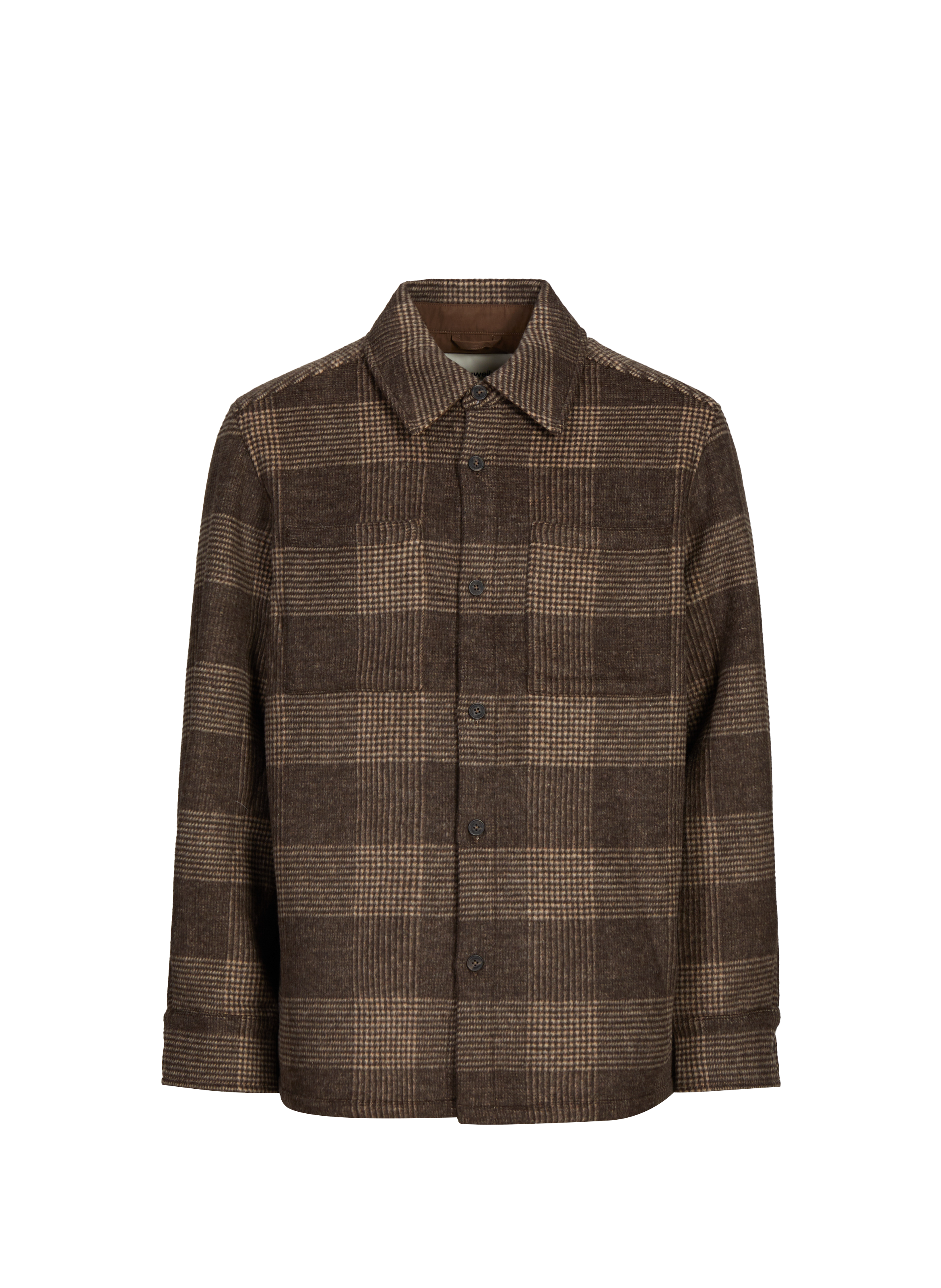 HOLZWEILER Check overshirt Brown