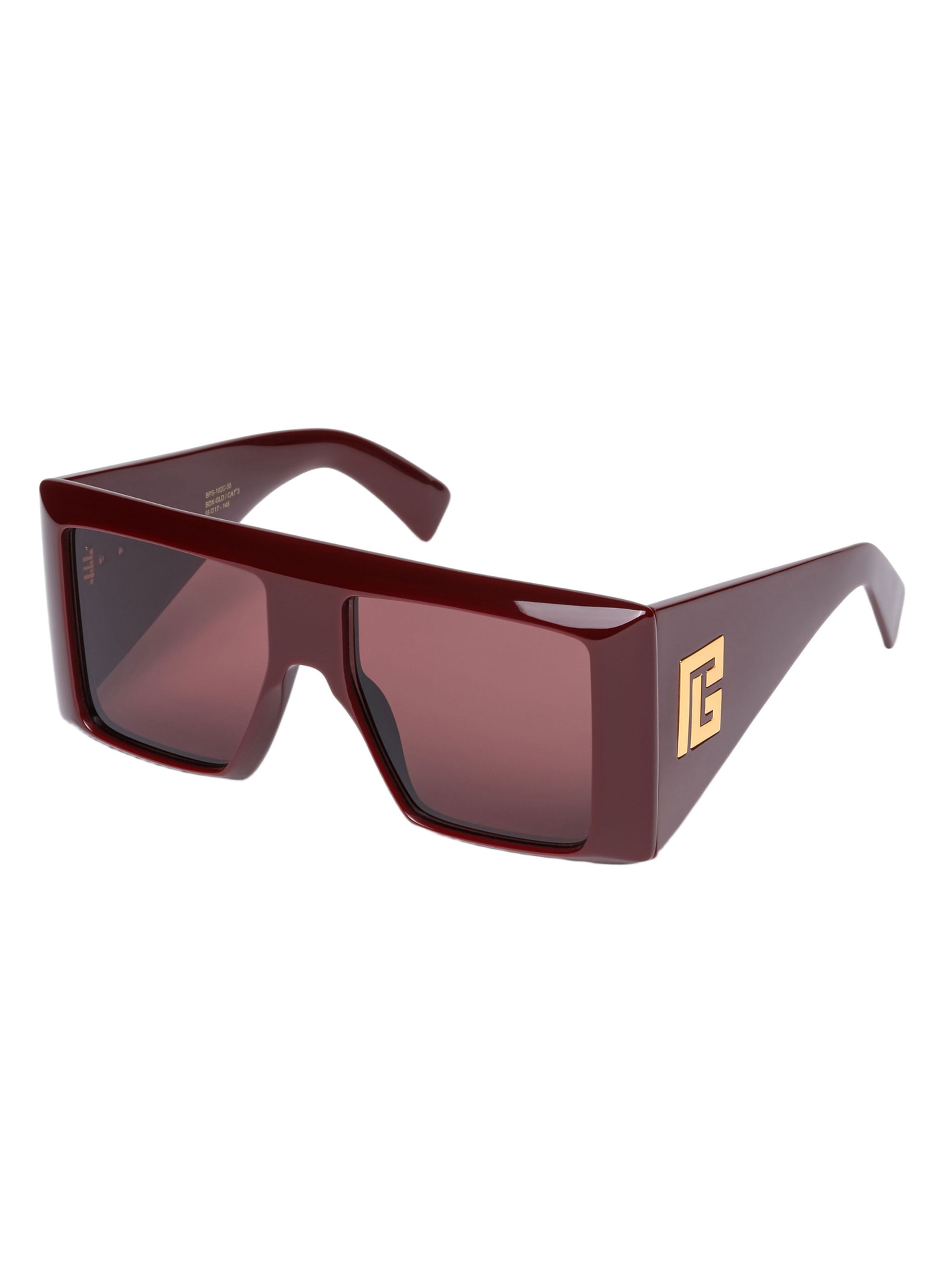 Lunettes de soleil b-stage BALMAIN Marron