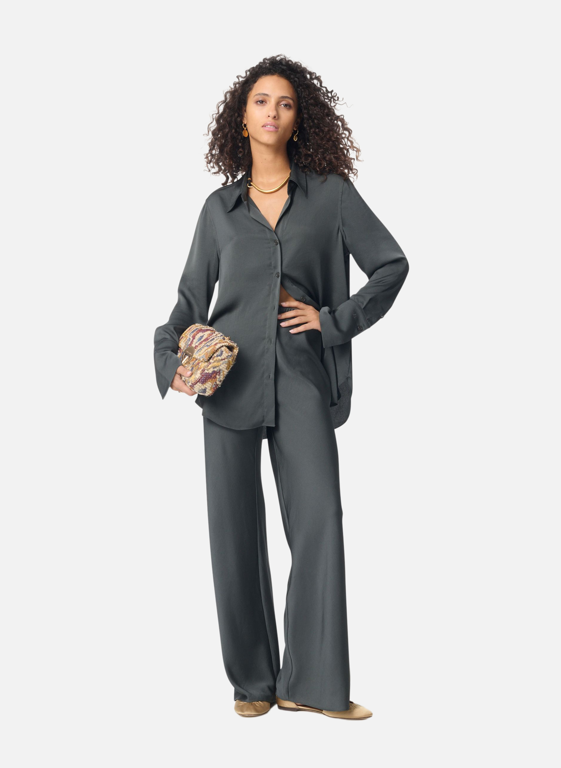 Chemise esti VANESSA BRUNO Gris