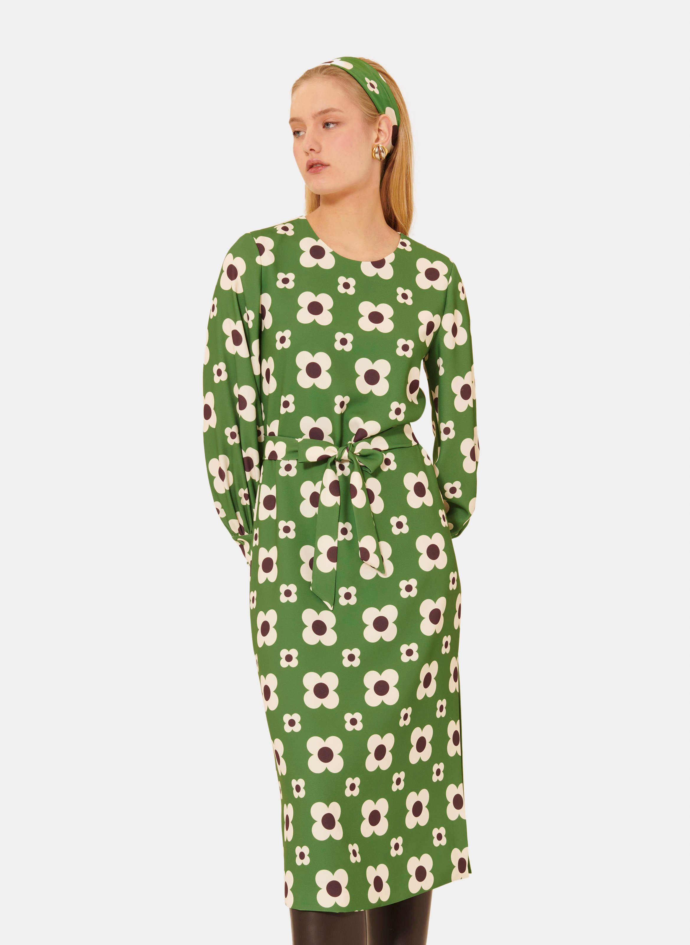 Robe rossini TARA JARMON Vert