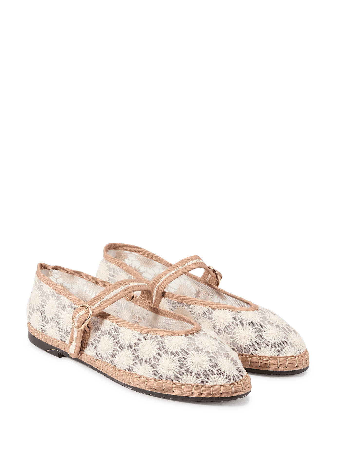 Ballerines Pierre en mesh FLABELUS Beige