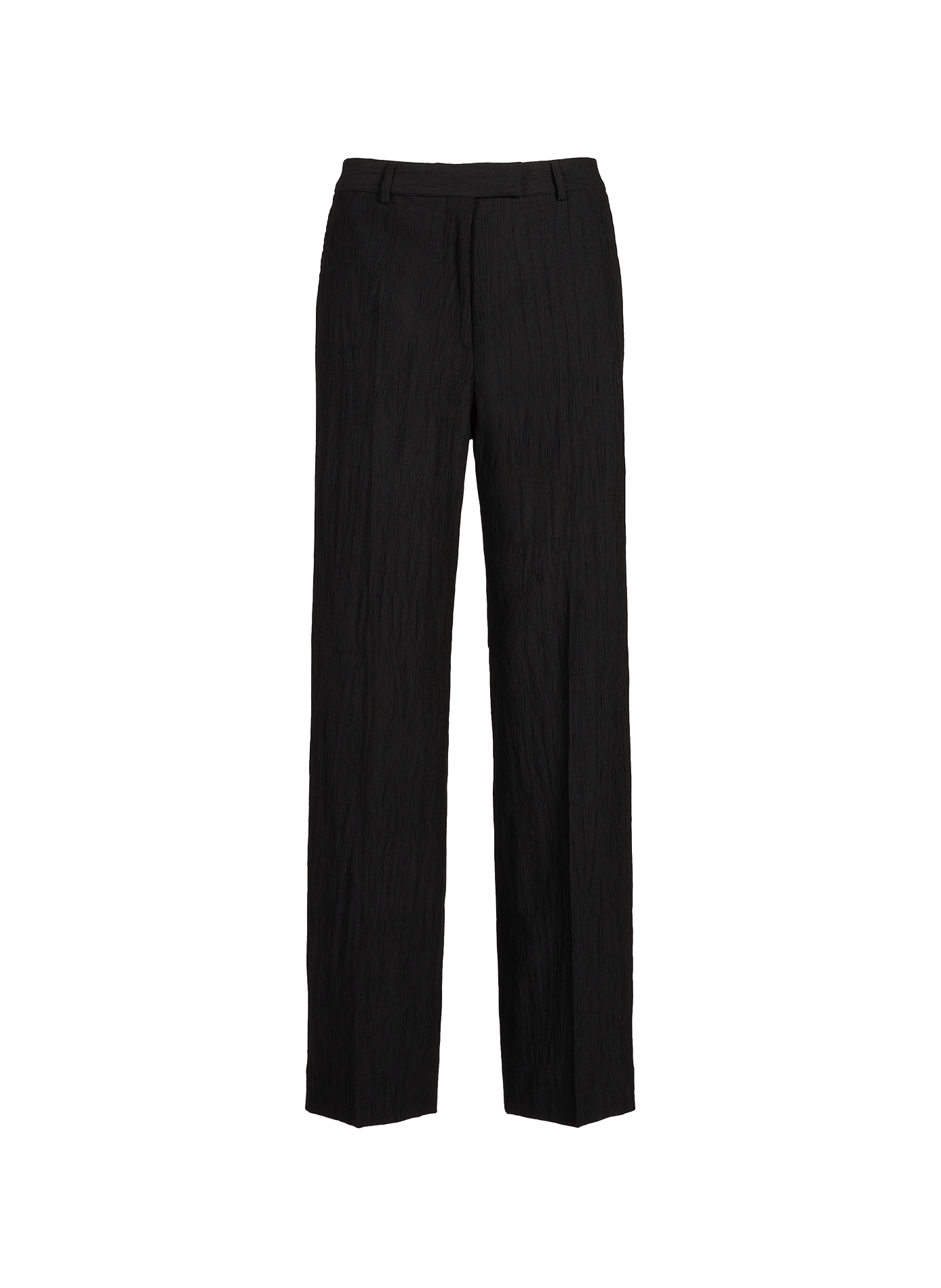 Straight creased pants OFFICINE GENERALE Black